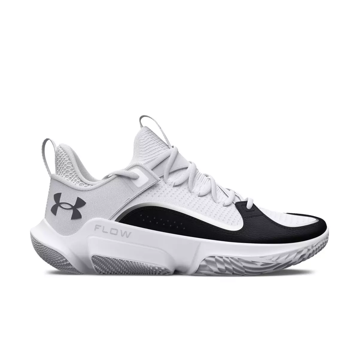 Under Armour Flow Future X 3 "White/Black" Unisex Basketball Shoe - WHITE/BLACK
