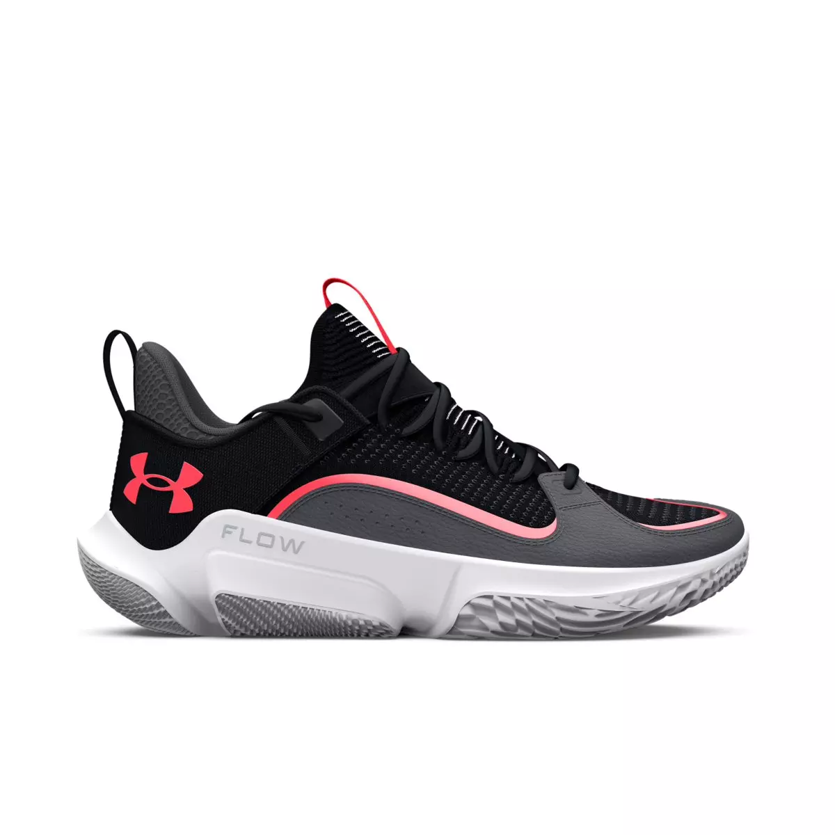 Under Armour Flow Future X 3 Pitch Grey/Black/Beta Unisex Basketball Shoe  - Hibbett