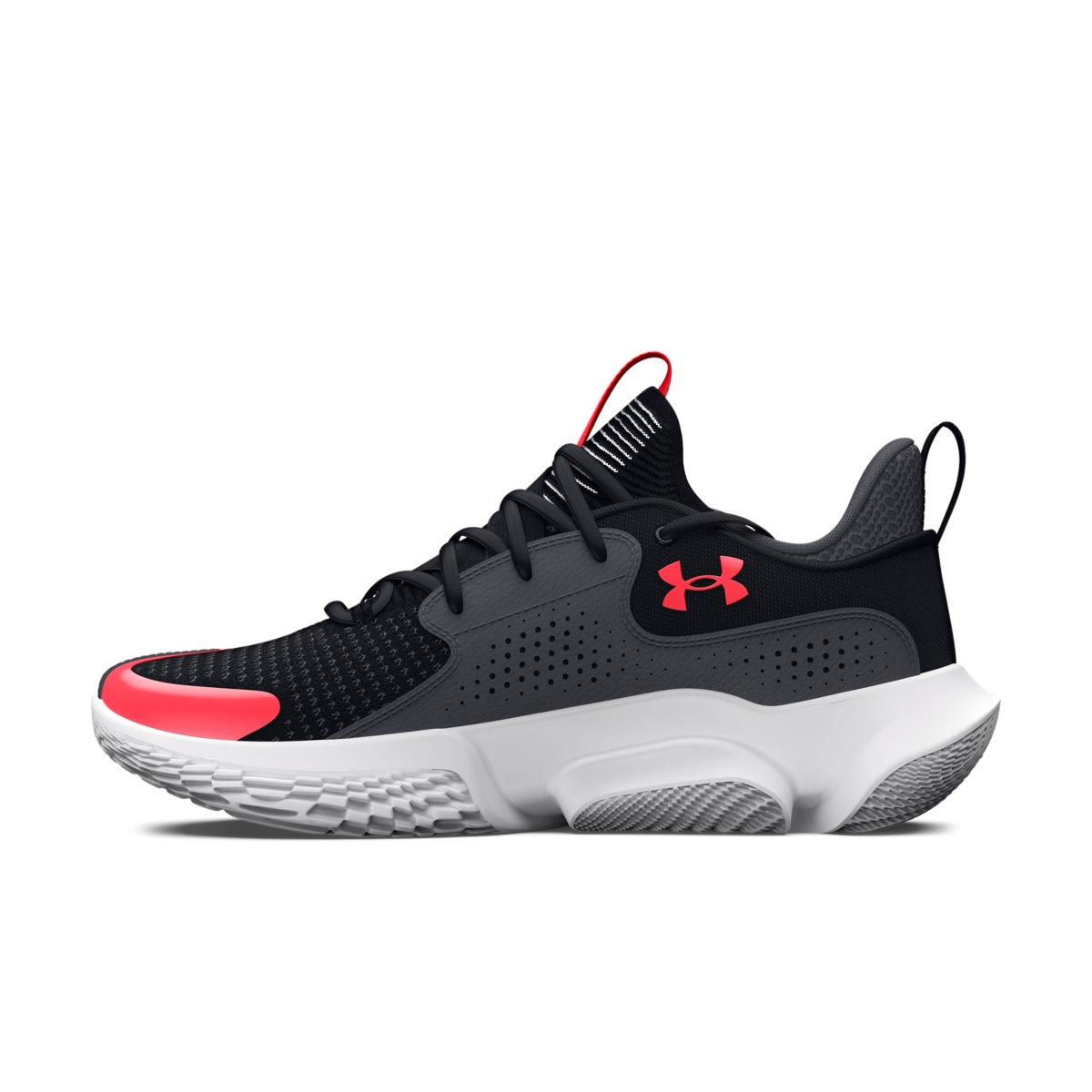 Under Armour Flow Future X 3 Pitch Grey/Black/Beta Unisex Basketball Shoe  - Hibbett