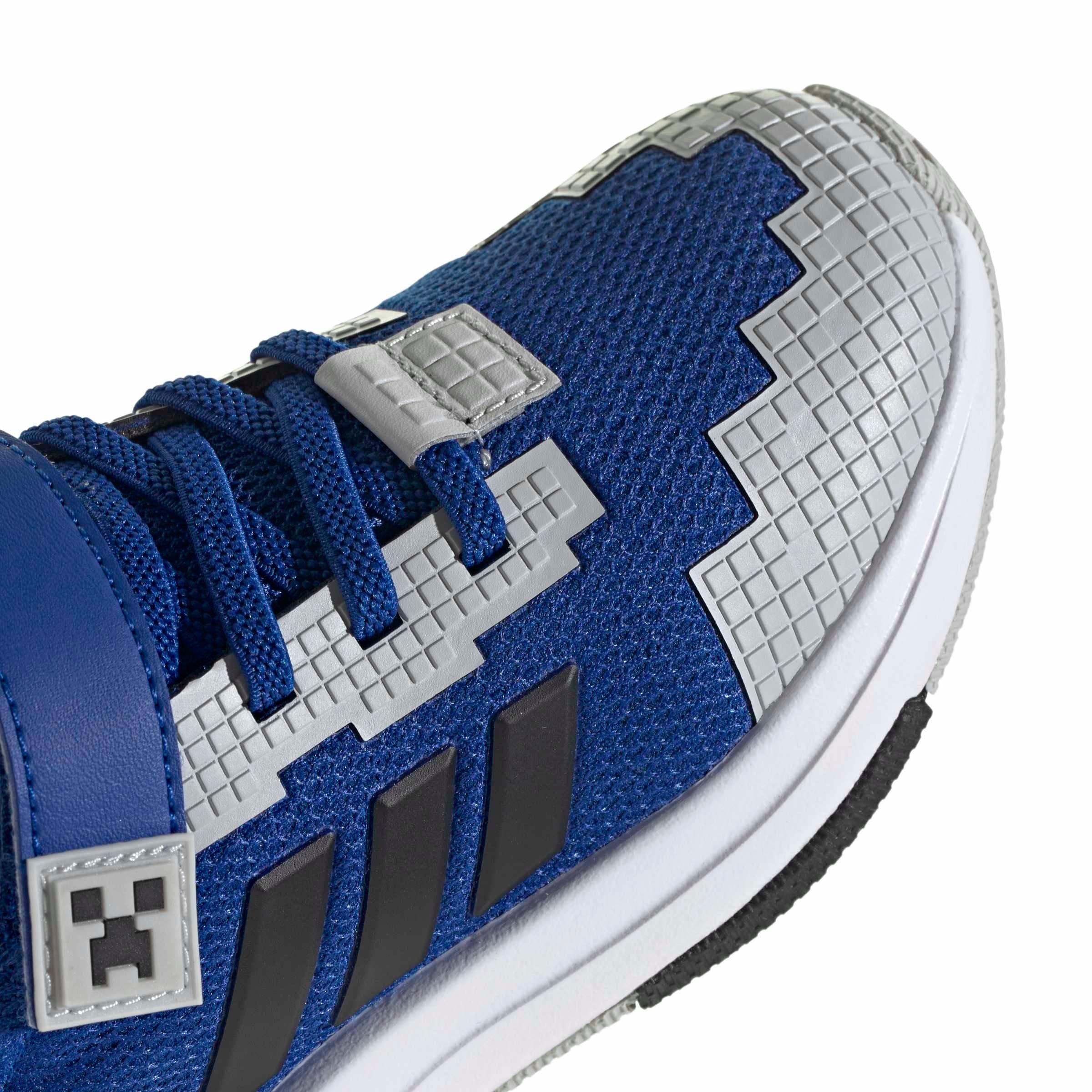 adidas Minecraft Pro "Team Royal Blue/Core Black/Lgh Solid Grey" Preschool Boys' Shoe - ROYAL/BLACK/GREY