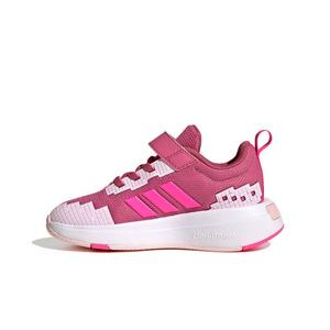 adidas Minecraft Pro "Dual Magenta/Lucid Pink/Clear Pink" Preschool Girls' Shoe - MAGENTA/PINK/PINK