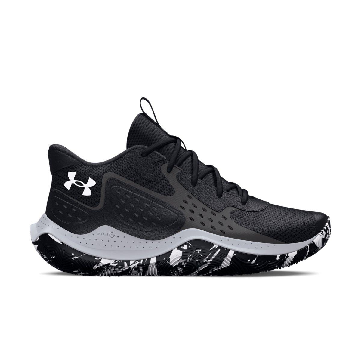 Under Armour Jet 23 "Black/Jet Grey/White" Unisex Basketball Shoe - BLACK/GREY/WHITE Thumbnail View 1