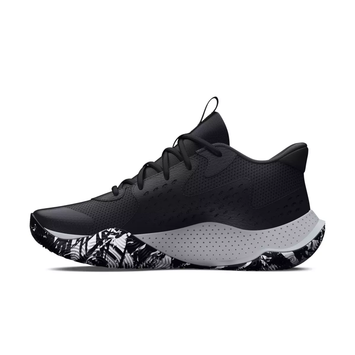 Under Armour Jet 23 "Black/Jet Grey/White" Unisex Basketball Shoe - BLACK/GREY/WHITE
