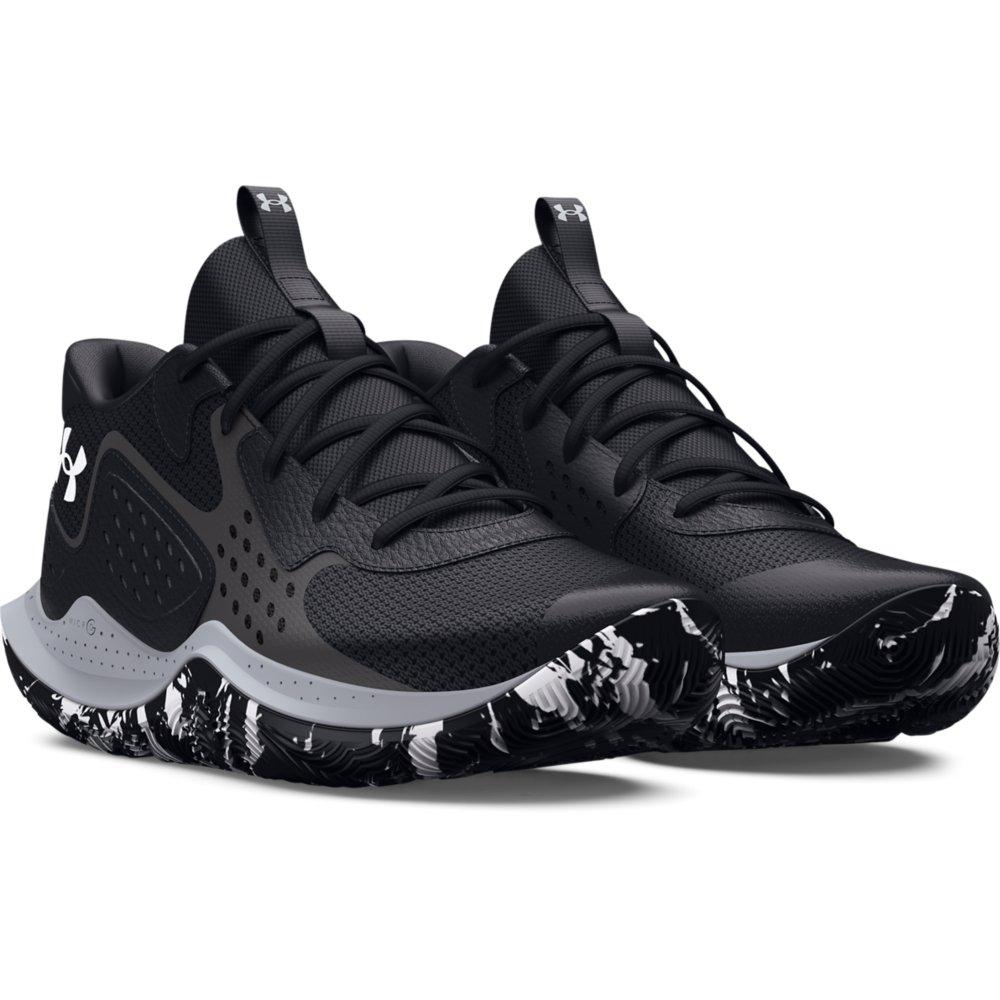 (取寄) アンダーアーマー ジェット 23 Under Armour JET '23 Black/Jet Gray/White Under Armour Jet 23 Unisex Low Top Lace Up Basketball - Black