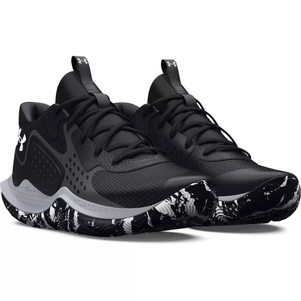 Under Armour Jet 23 "Black/Jet Grey/White" Unisex Basketball Shoe - BLACK/GREY/WHITE