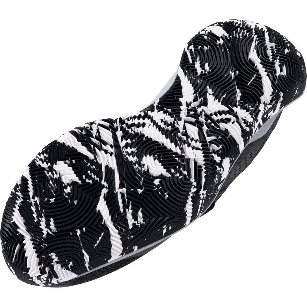 Under Armour Jet 23 "Black/Jet Grey/White" Unisex Basketball Shoe - BLACK/GREY/WHITE Thumbnail View 5