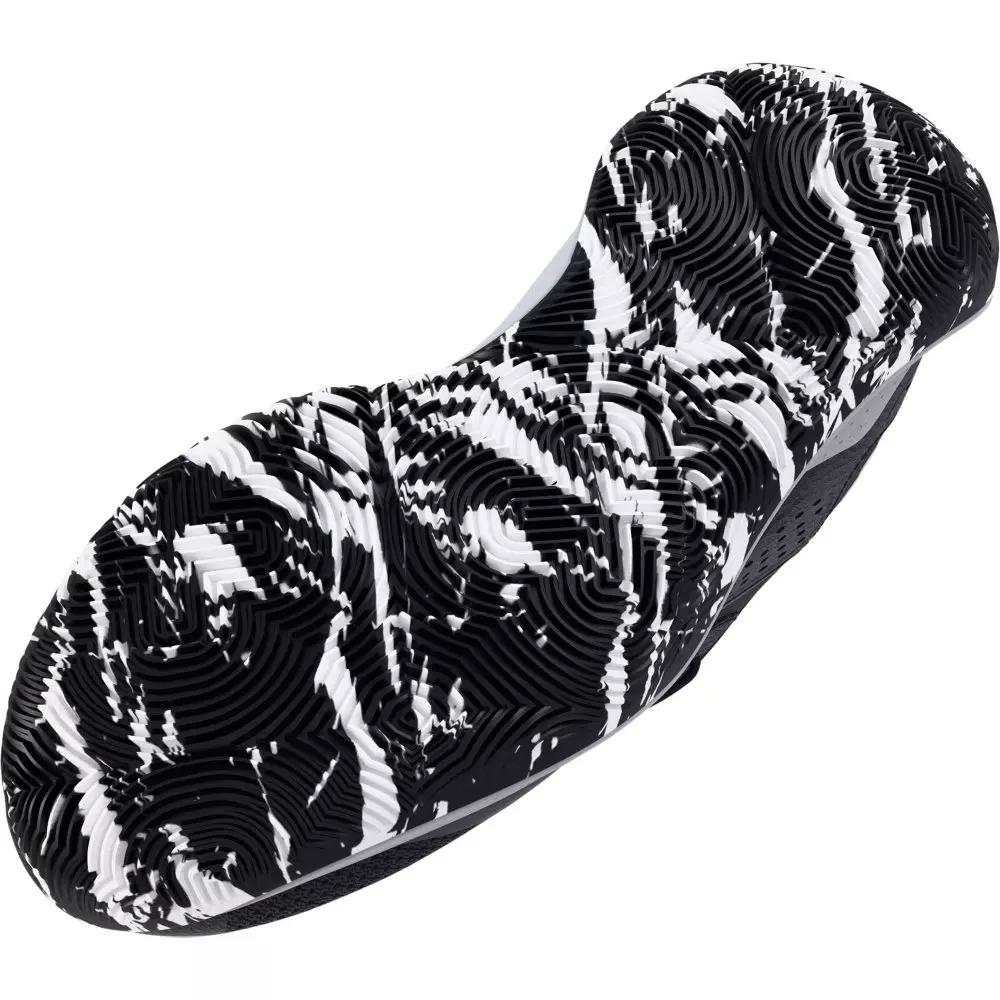 Under Armour Jet 23 "Black/Jet Grey/White" Unisex Basketball Shoe - BLACK/GREY/WHITE