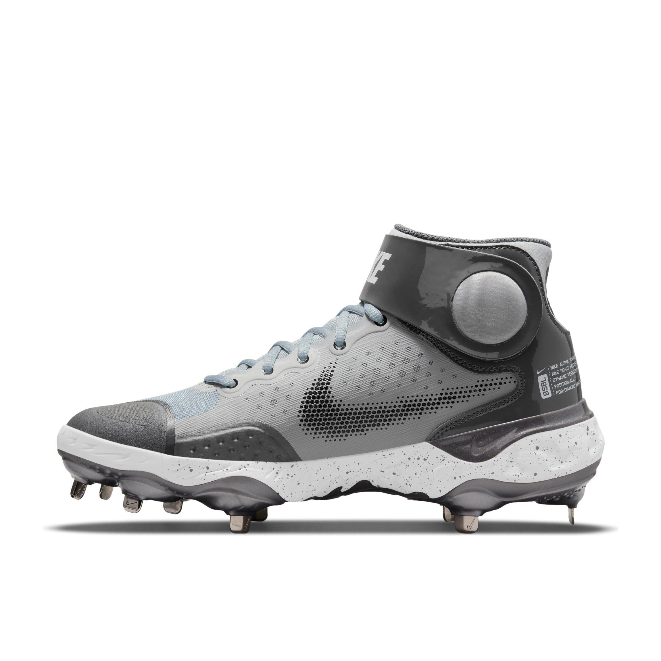 Nike Alpha Huarache Elite 3 Mid Metal Baseball Cleats CV3550-105 Men’s 8 NEW