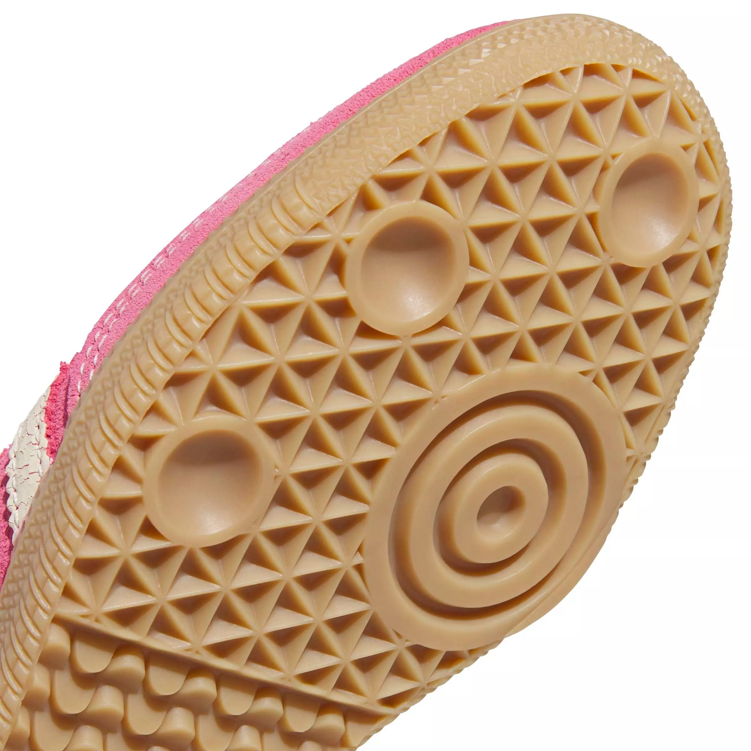 adidas Originals Samba OG "Pink Fusion/Warm Vanilla/Gum 4" Grade School Girls' Shoe - PINK/VANILLA/GUM