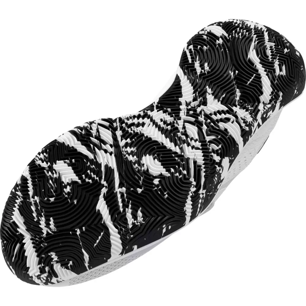 Under Armour Jet 23 "White/Halo Grey/Black" Unisex Basketball Shoe - WHITE/GREY/BLACK