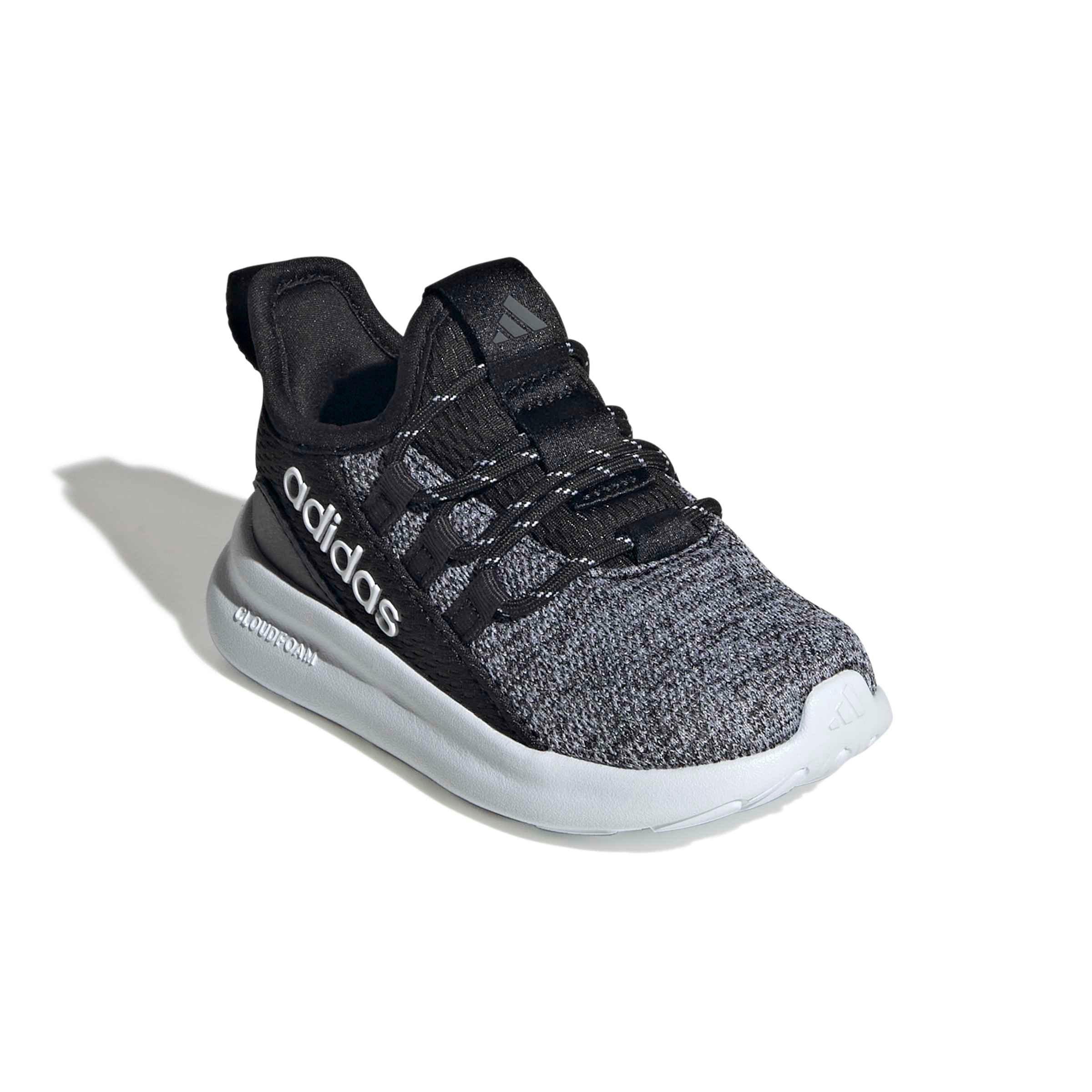 adidas Lite Racer Adapt 8.0 "Core Black/Core Black/Ftwr White" Infant Boys' Shoe - BLACK/BLACK/WHITE