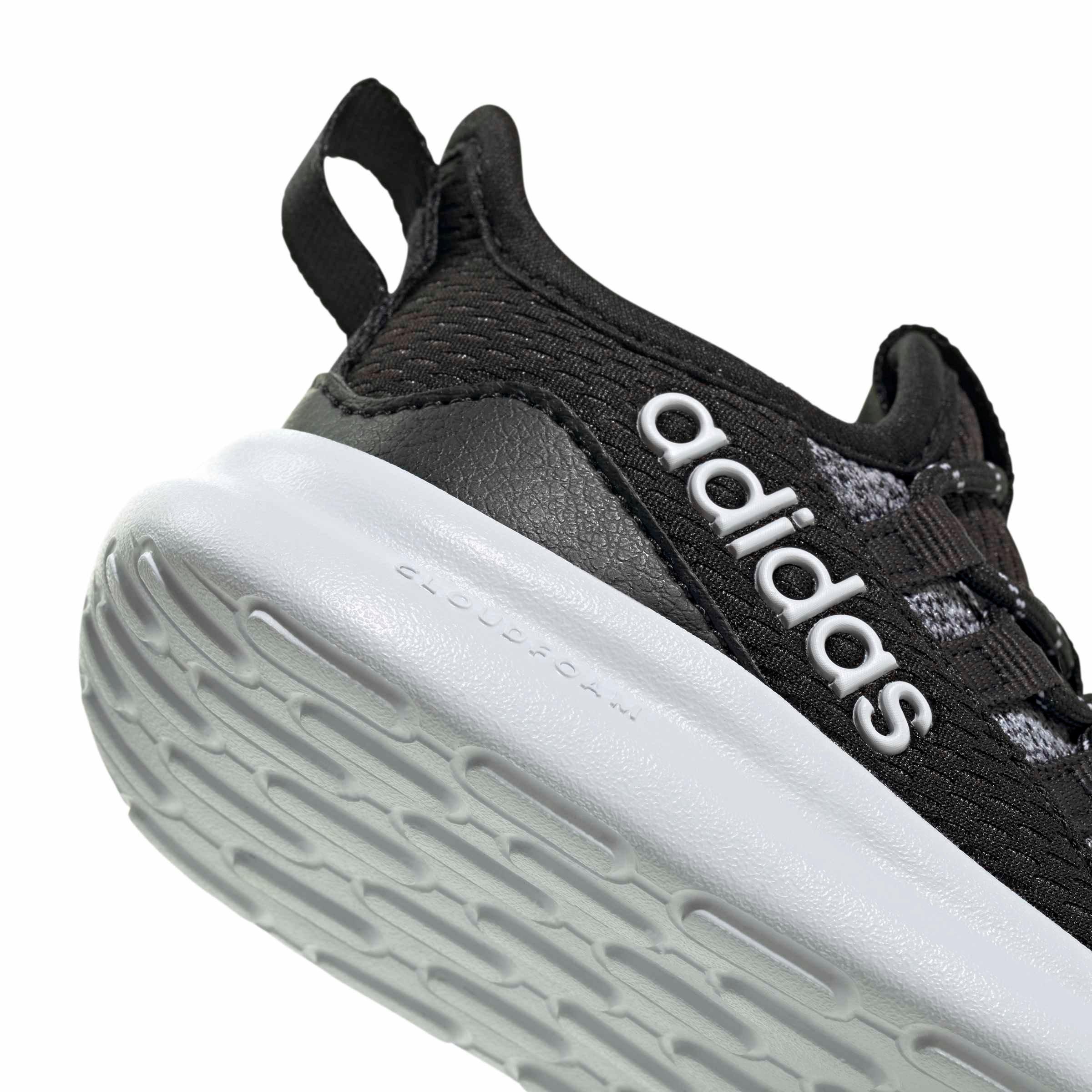 adidas Lite Racer Adapt 8.0 "Core Black/Core Black/Ftwr White" Infant Boys' Shoe - BLACK/BLACK/WHITE