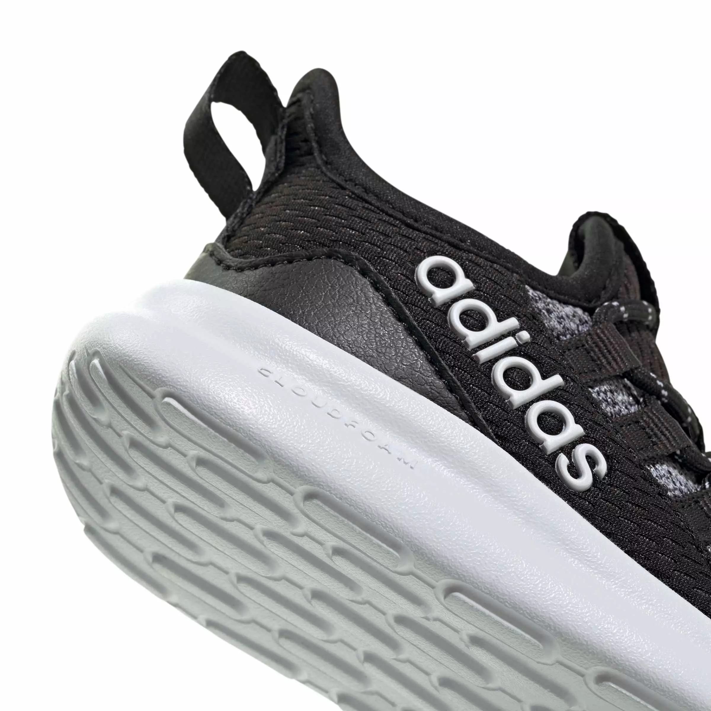 adidas Lite Racer Adapt 8.0 "Core Black/Core Black/Ftwr White" Infant Boys' Shoe - BLACK/BLACK/WHITE