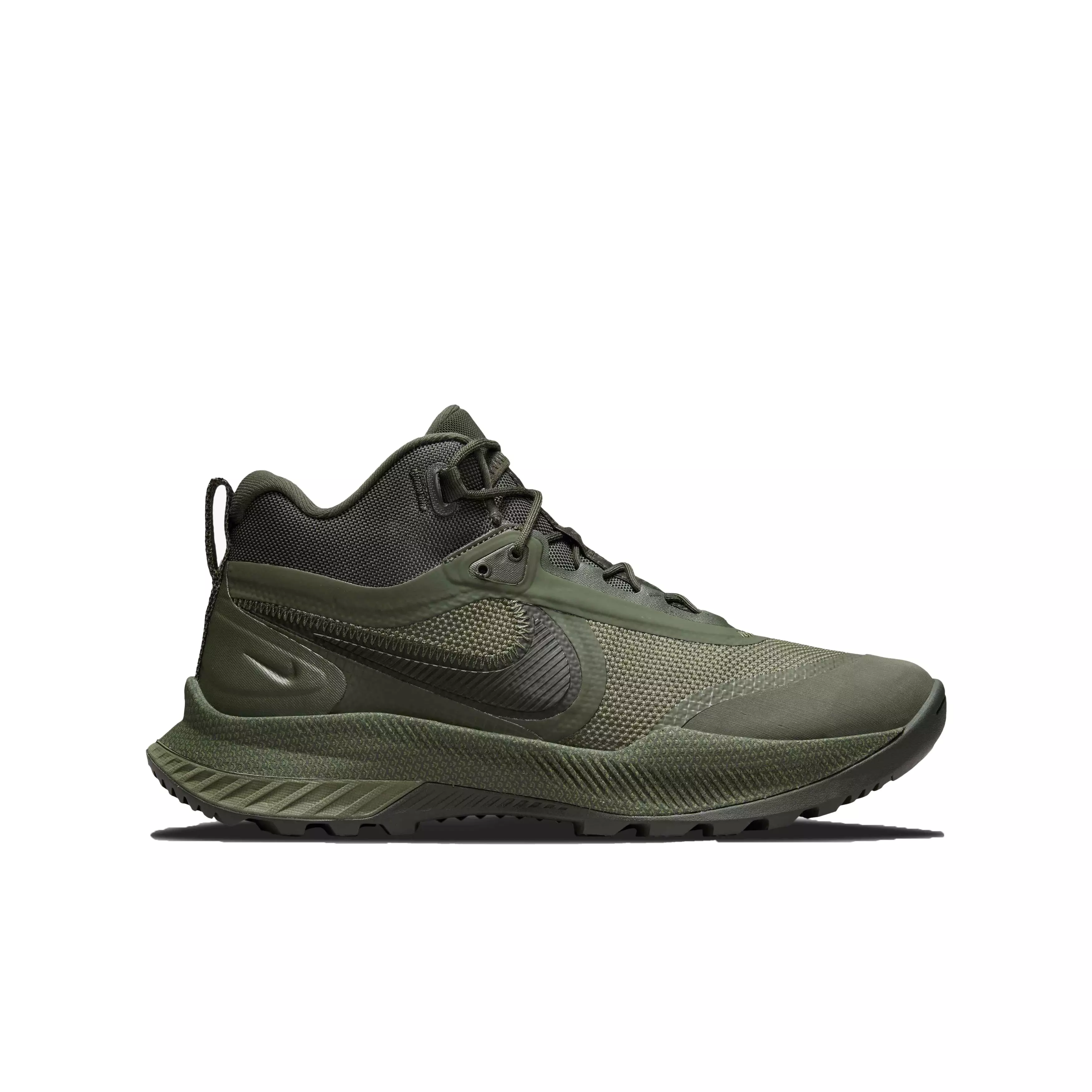 Nike React SFB Carbon "Cargo Khaki/Sequoia/Dark Smoke Grey/Black" Grade School Boys' Elite Outdoor Shoe - BROWN