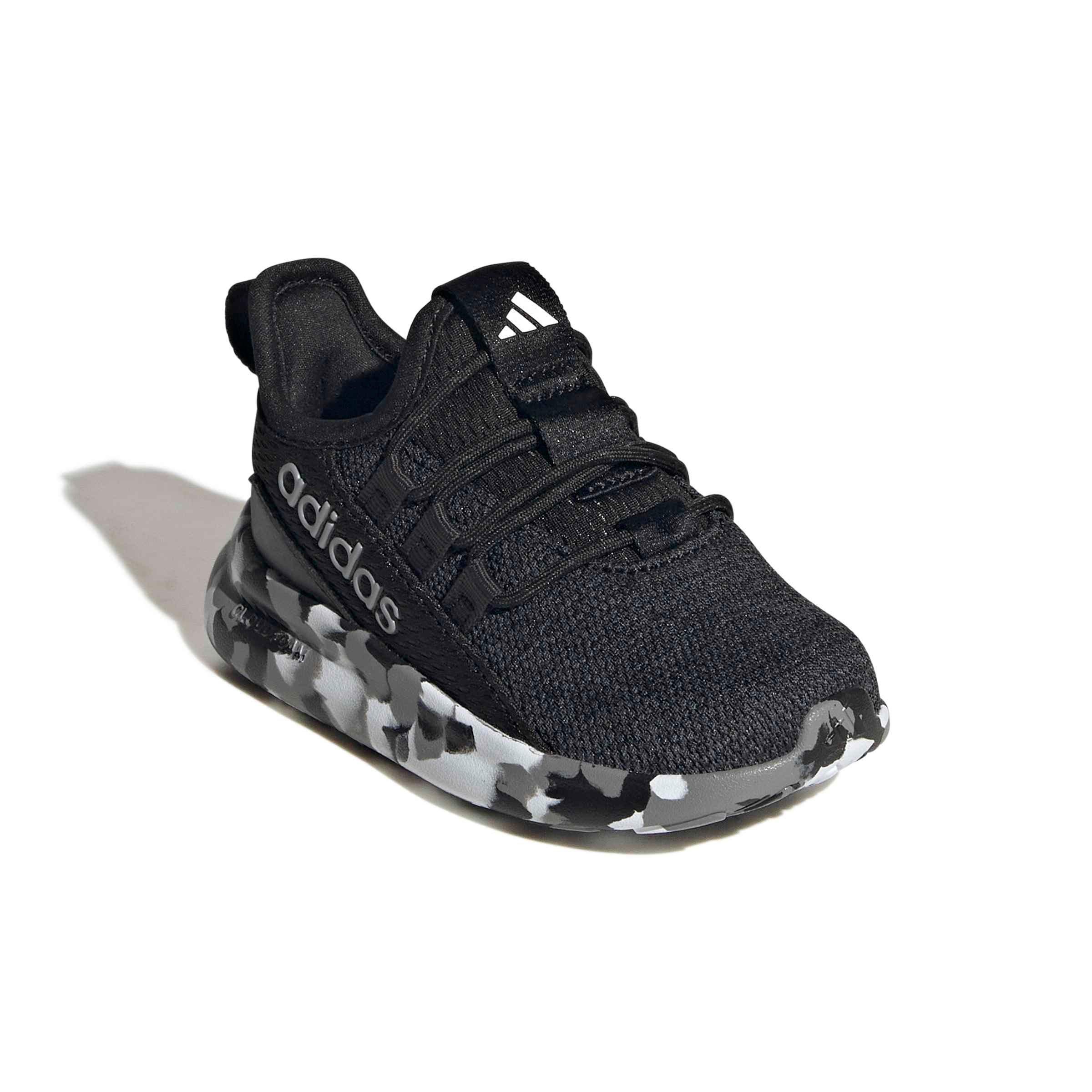 adidas Lite Racer Adapt 8.0 "Core Black/Grey Three/Carbon" Infant Boys' Shoe - BLACK/GREY/CARBON
