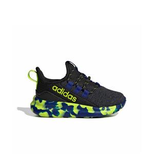 adidas Lite Racer Adapt 8.0 "Core Black/Solar Slime/Mystery Ink" Infant Boys' Shoe - BLACK/SLIME/INK