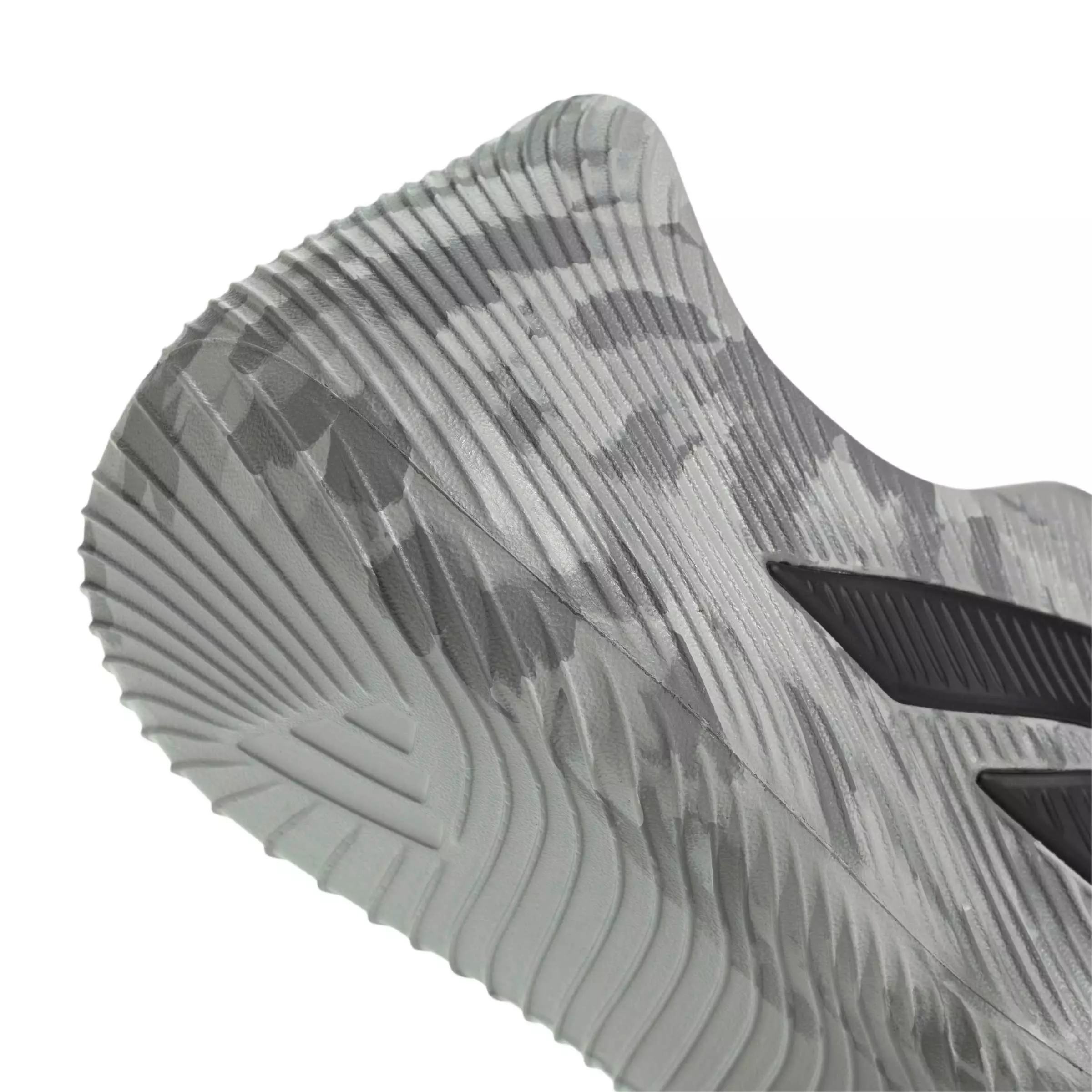 adidas Purechill "Grey Two/Core Black/Grey One" Grade School Boys' Sandal - GREY/BLACK/GREY