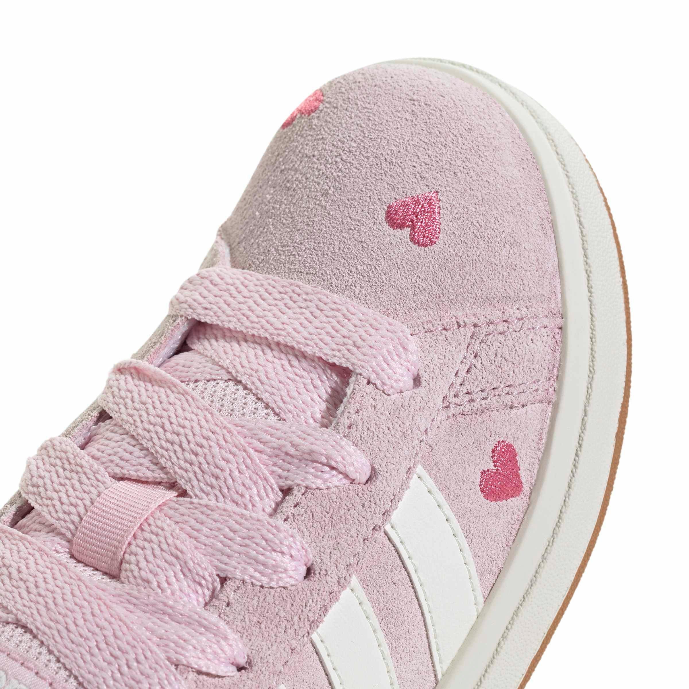 adidas Grand Court 00s "Clear Pink/Off White/Gum 10" Preschool Girls' Shoe - PINK/OFF WHITE/GUM