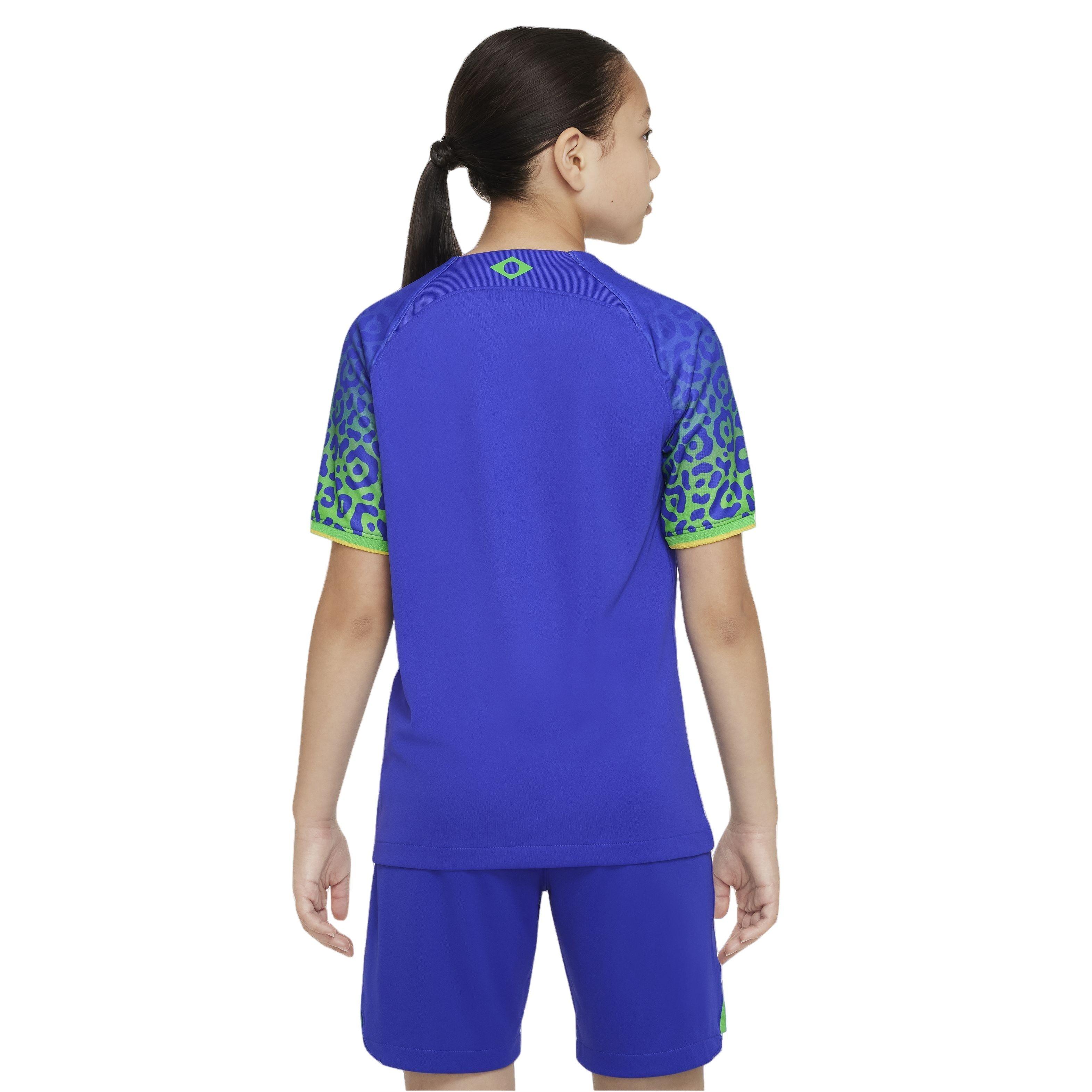 Brazil 2022/23 Stadium Away Men's Nike Dri-FIT Soccer Jersey.