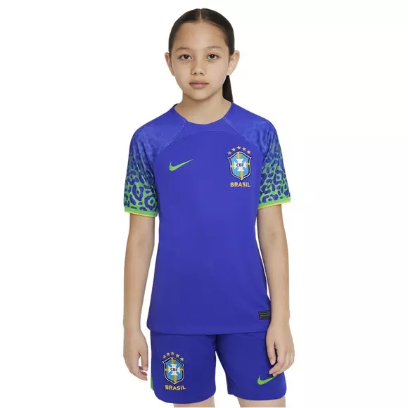 Brazil 2023 Stadium Home Big Kids' Nike Dri-FIT Soccer Jersey