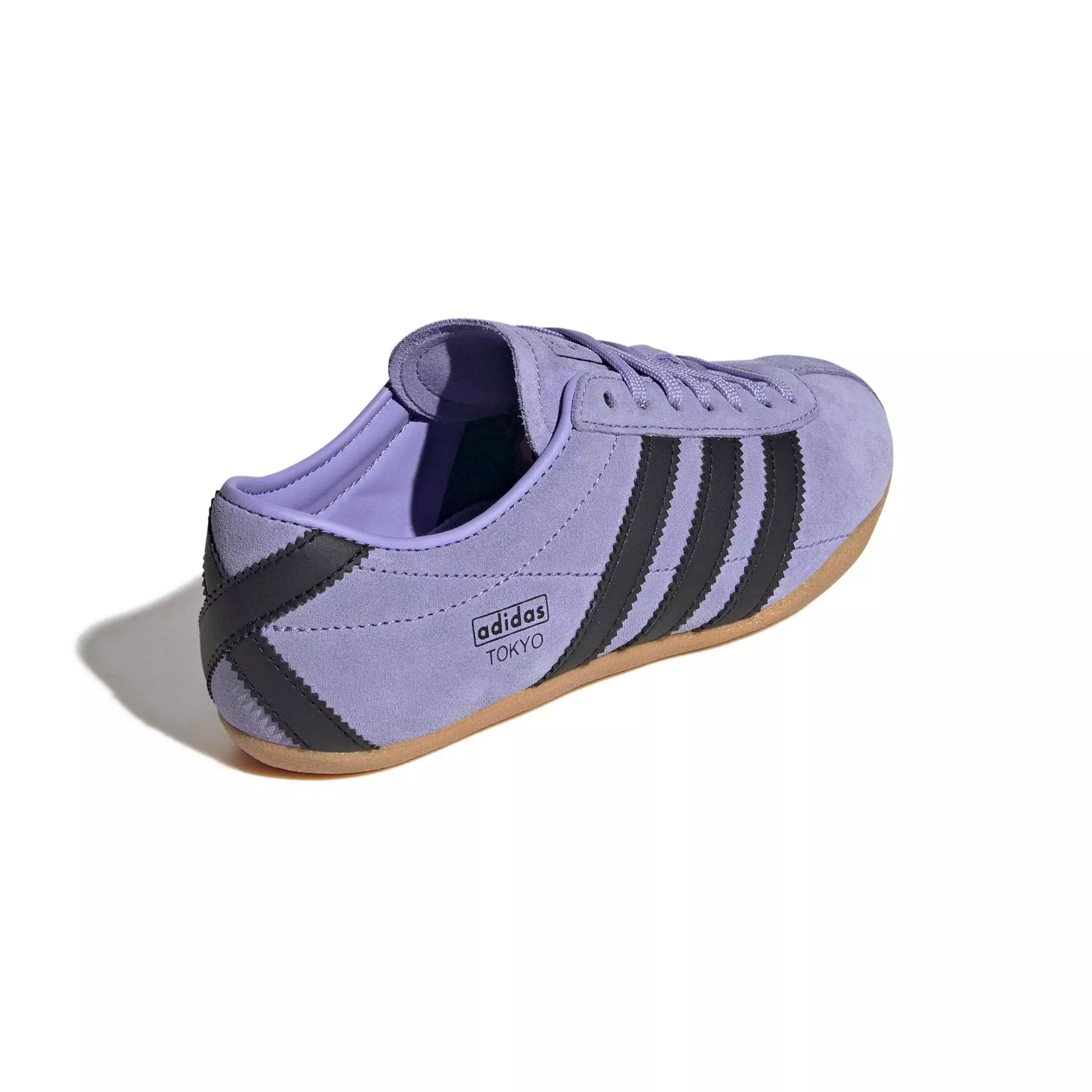 adidas Originals Tokyo "Light Purple/Core Black/Gum 3" Grade School Girls' Shoe - LT PURPLE/BLACK/GUM