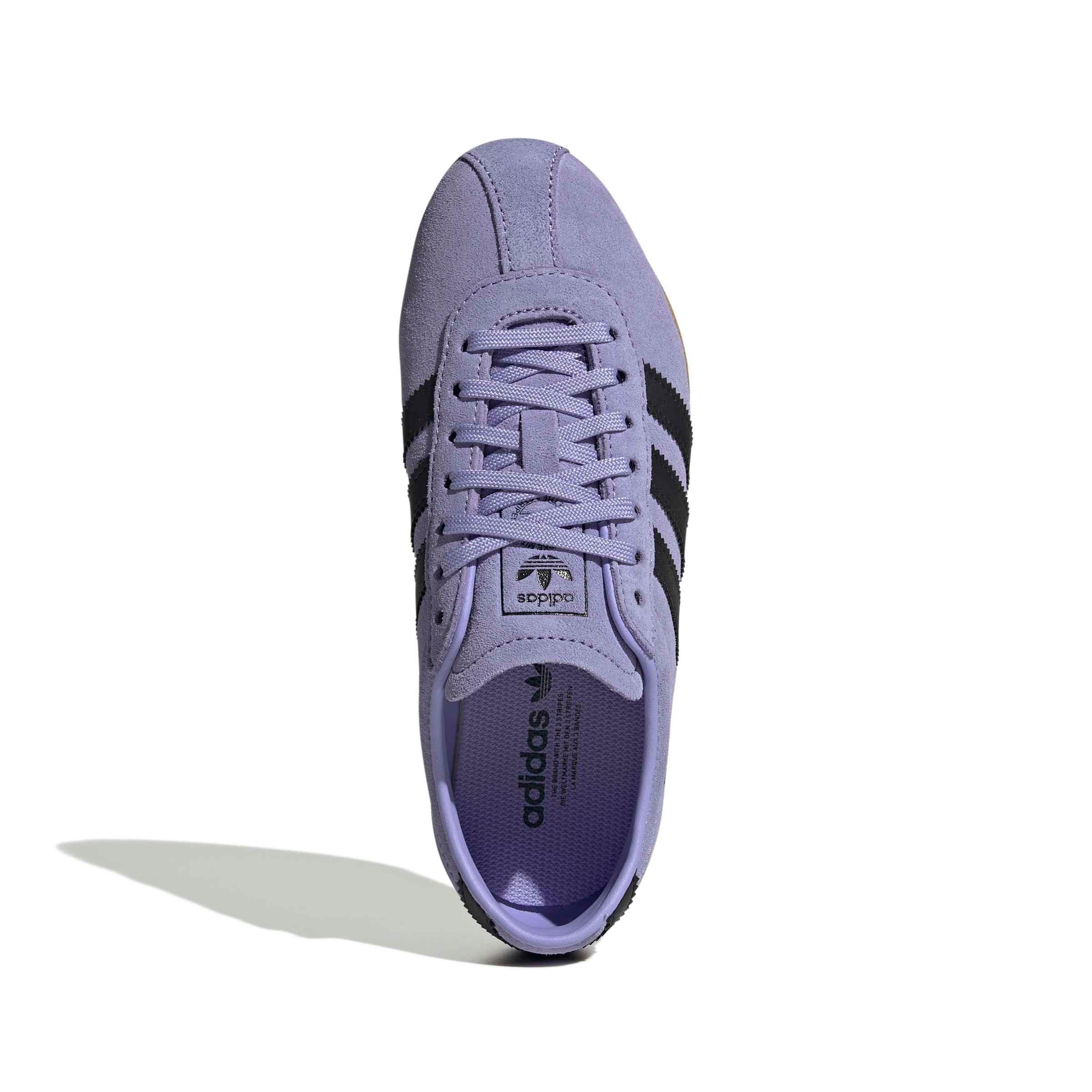 adidas Originals Tokyo "Light Purple/Core Black/Gum 3" Grade School Girls' Shoe - LT PURPLE/BLACK/GUM