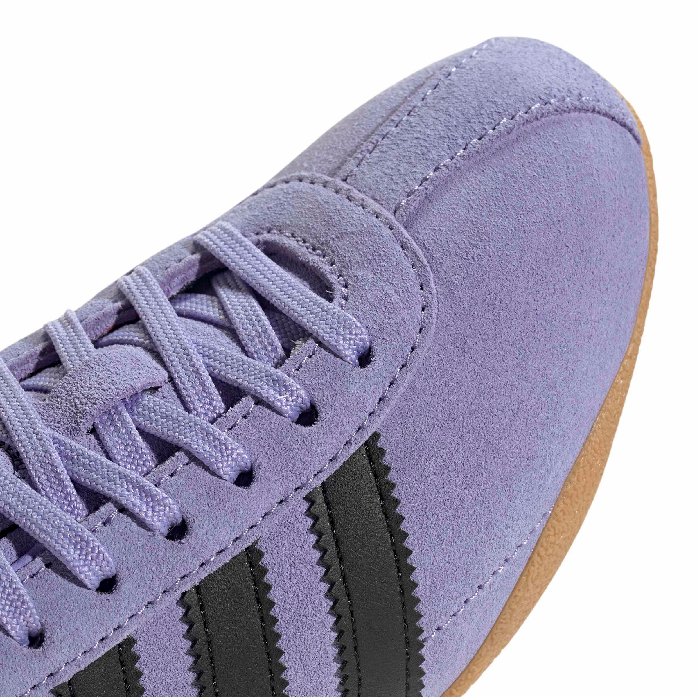 adidas Originals Tokyo "Light Purple/Core Black/Gum 3" Grade School Girls' Shoe - LT PURPLE/BLACK/GUM