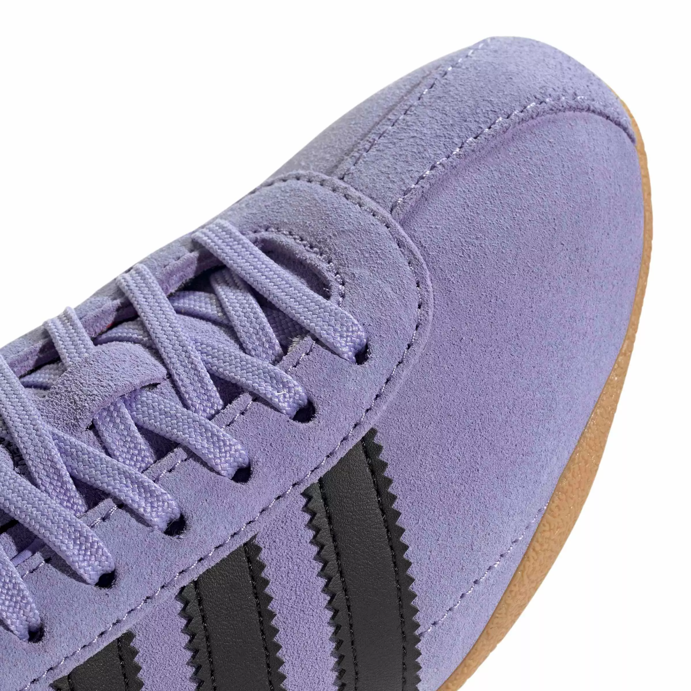 adidas Originals Tokyo "Light Purple/Core Black/Gum 3" Grade School Girls' Shoe - LT PURPLE/BLACK/GUM