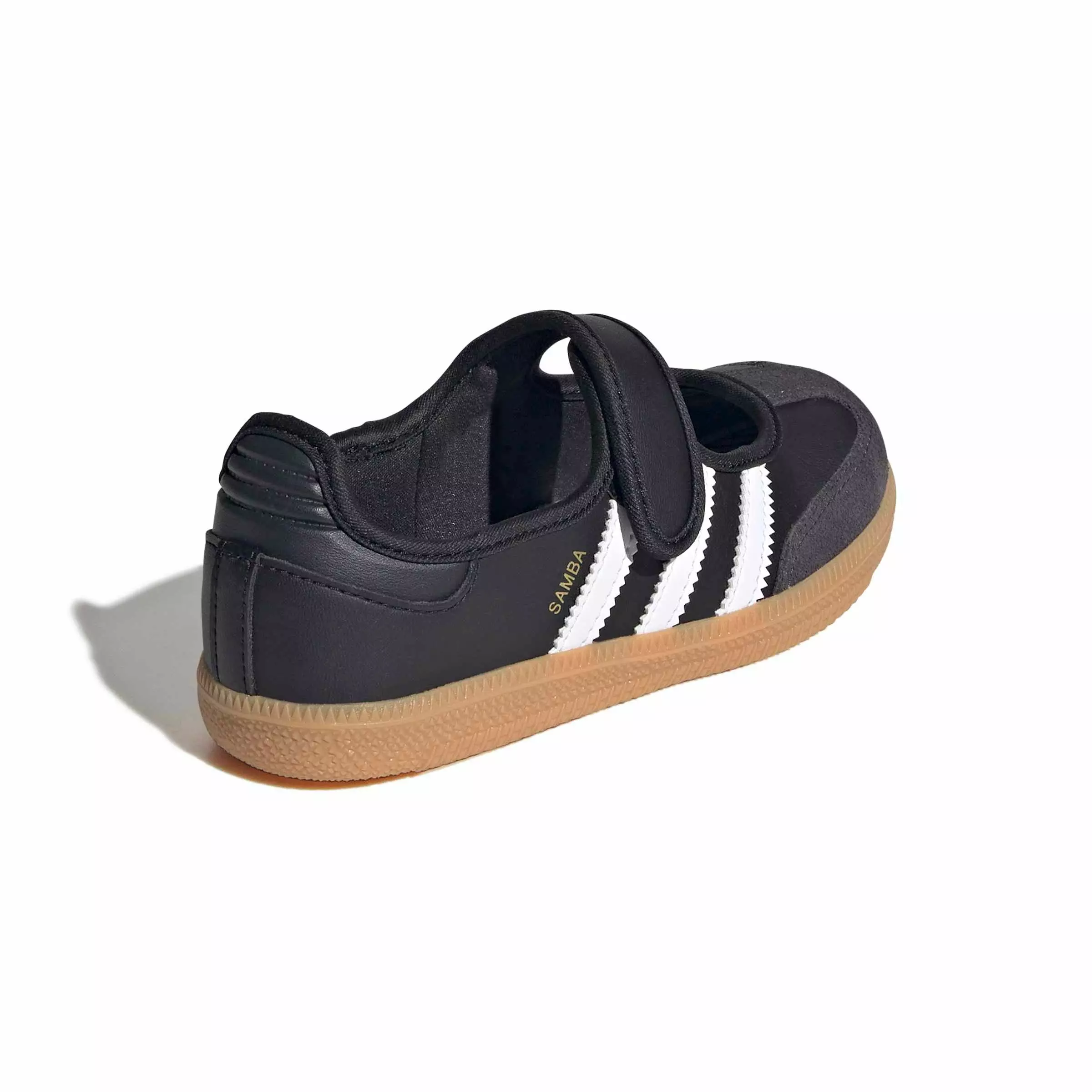 adidas Originals Samba Jane "Core Black/Ftwr White/Gum 3" Preschool Girls' Shoe - BLACK/WHITE/GUM