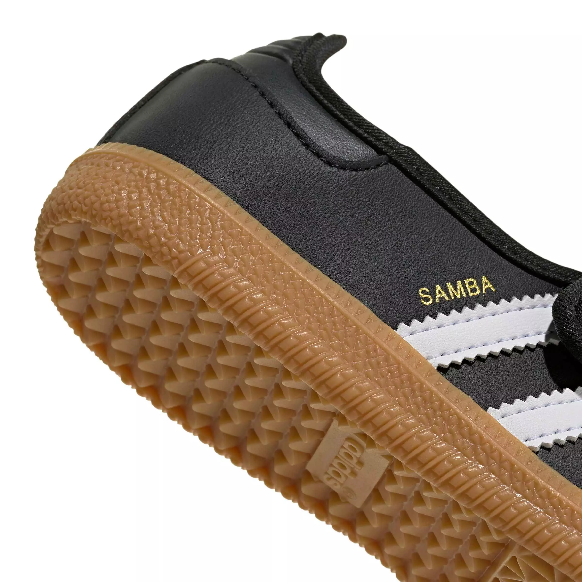 adidas Originals Samba Jane "Core Black/Ftwr White/Gum 3" Preschool Girls' Shoe - BLACK/WHITE/GUM