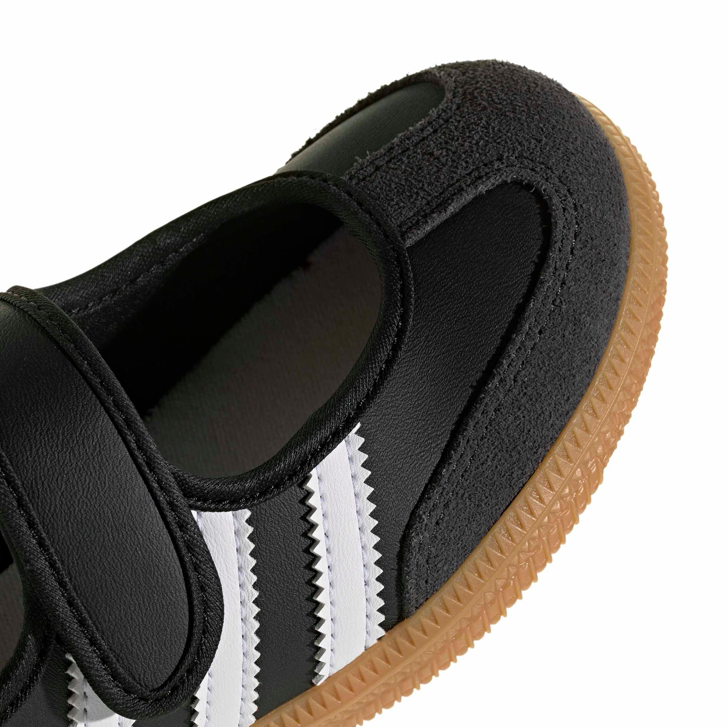 adidas Originals Samba Jane "Core Black/Ftwr White/Gum 3" Preschool Girls' Shoe - BLACK/WHITE/GUM