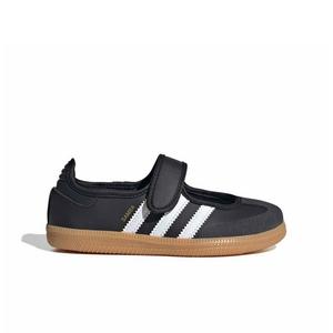 adidas Originals Samba Jane "Core Black/Ftwr White/Gum 3" Preschool Girls' Shoe - BLACK/WHITE/GUM