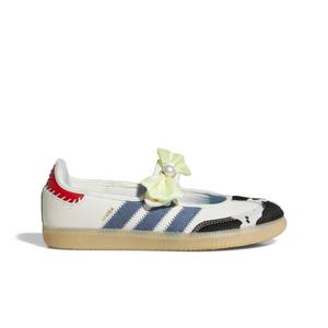 adidas Originals Pixar Toy Story Samba Jane "Off White/Core Black/Gum 3" Grade School Girls' Shoe - OFF WHITE/BLACK/GUM