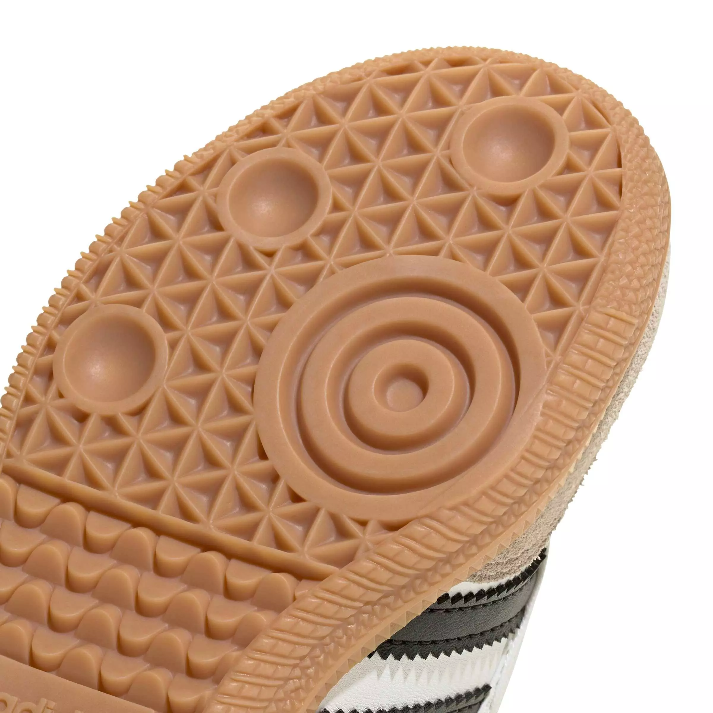adidas Originals Samba Jane "Ftwr White/Core Black/Gum 3" Preschool Girls' Shoe - WHITE/BLACK/GUM