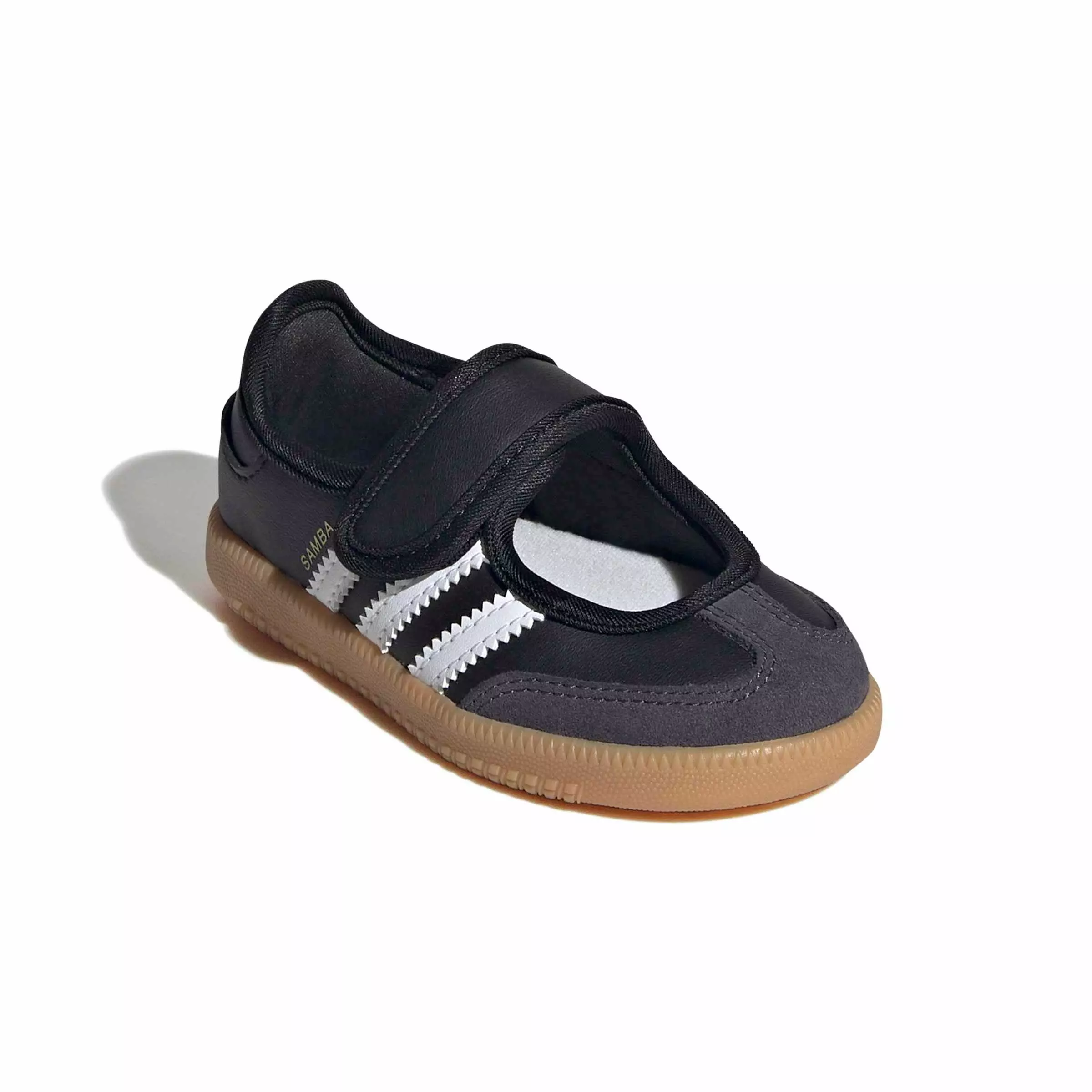 adidas Originals Samba Jane "Core Black/Ftwr White/Gum 3" Infant Girls' Shoe - BLACK/WHITE/GUM