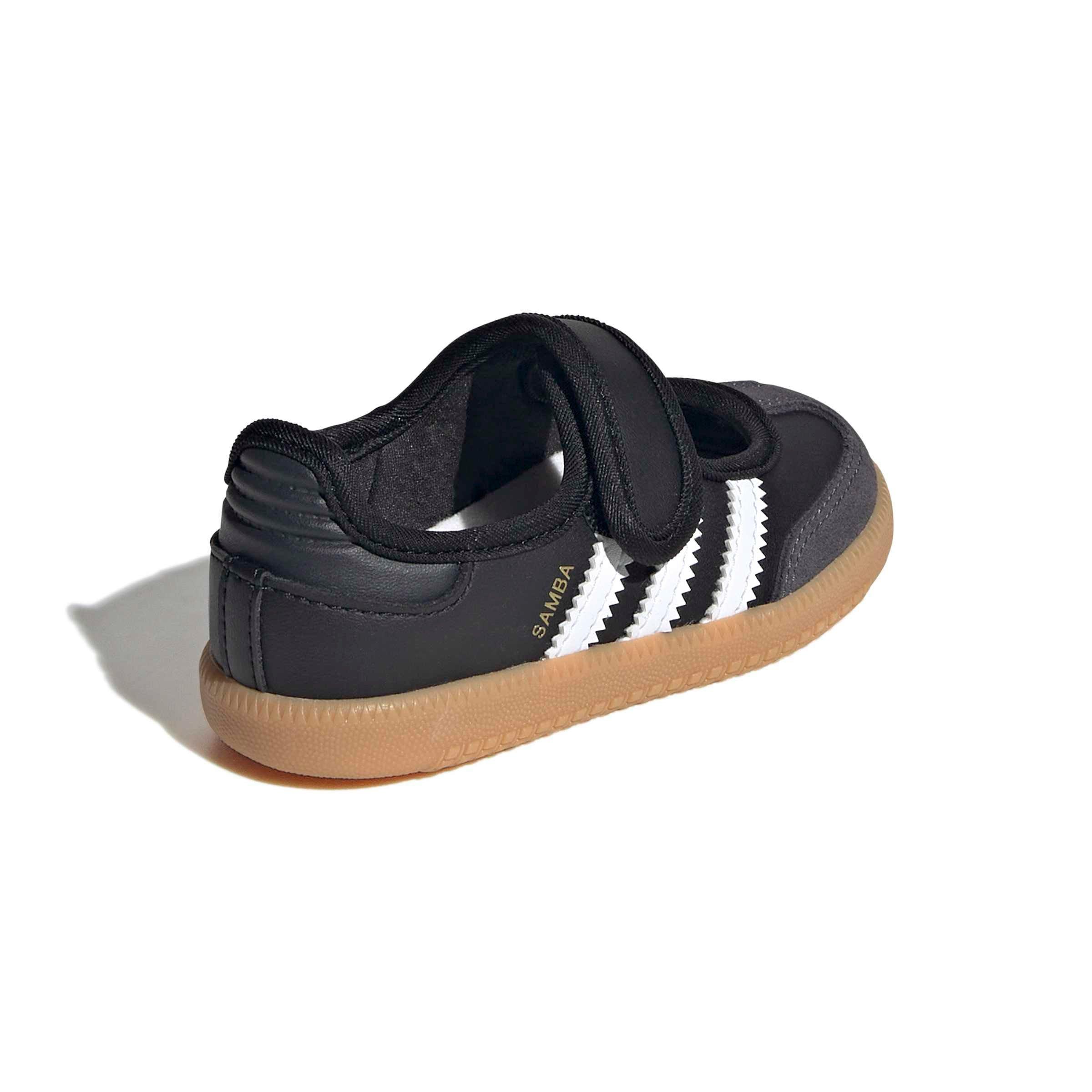 adidas Originals Samba Jane "Core Black/Ftwr White/Gum 3" Infant Girls' Shoe - BLACK/WHITE/GUM