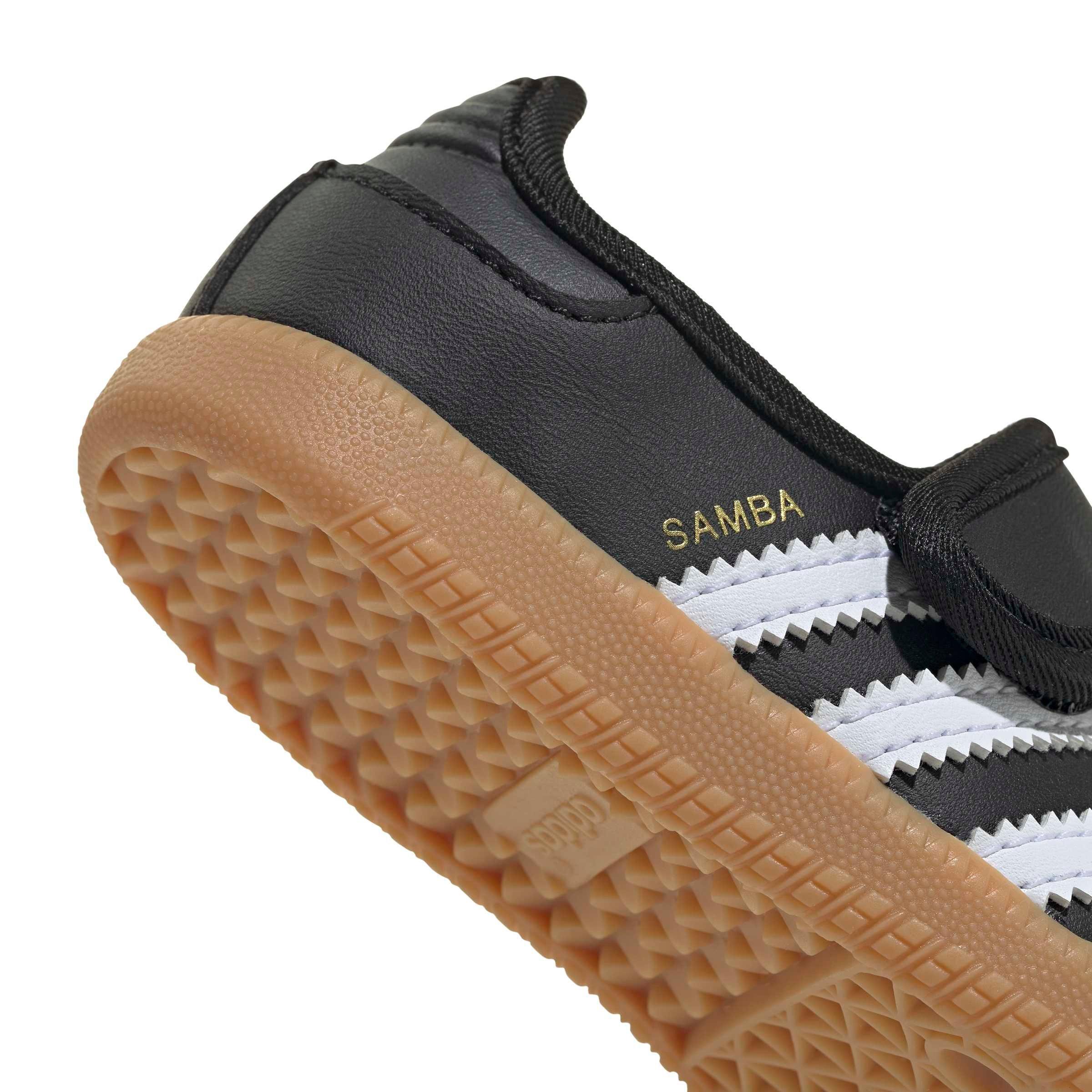 adidas Originals Samba Jane "Core Black/Ftwr White/Gum 3" Infant Girls' Shoe - BLACK/WHITE/GUM