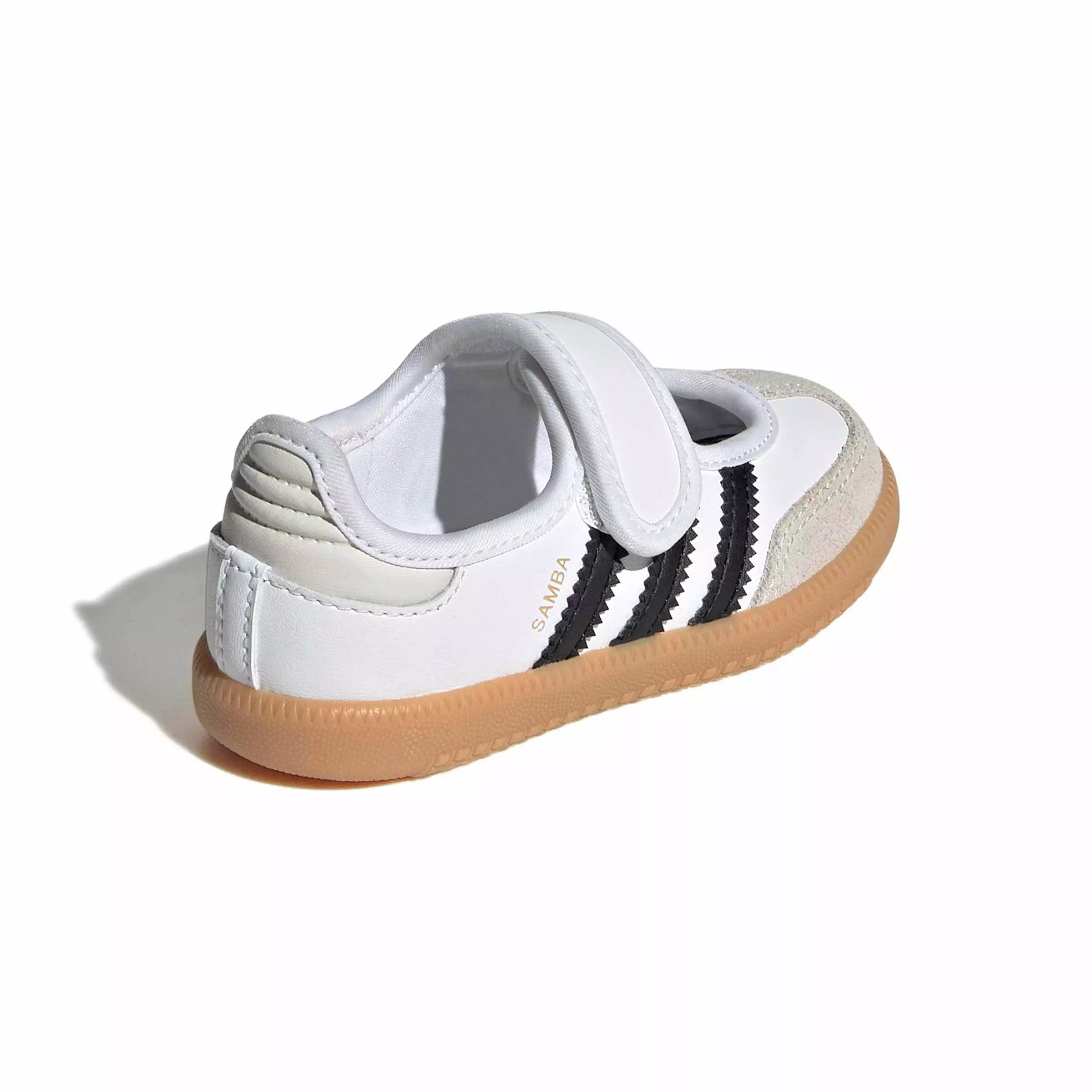 adidas Originals Samba Jane "Ftwr White/Core Black/Gum 3" Infant Girls' Shoe - WHITE/BLACK/GUM