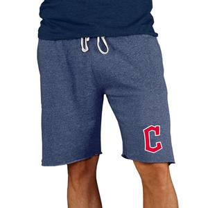College Concepts Men's Cleveland Guardians Mainstream Terry Shorts