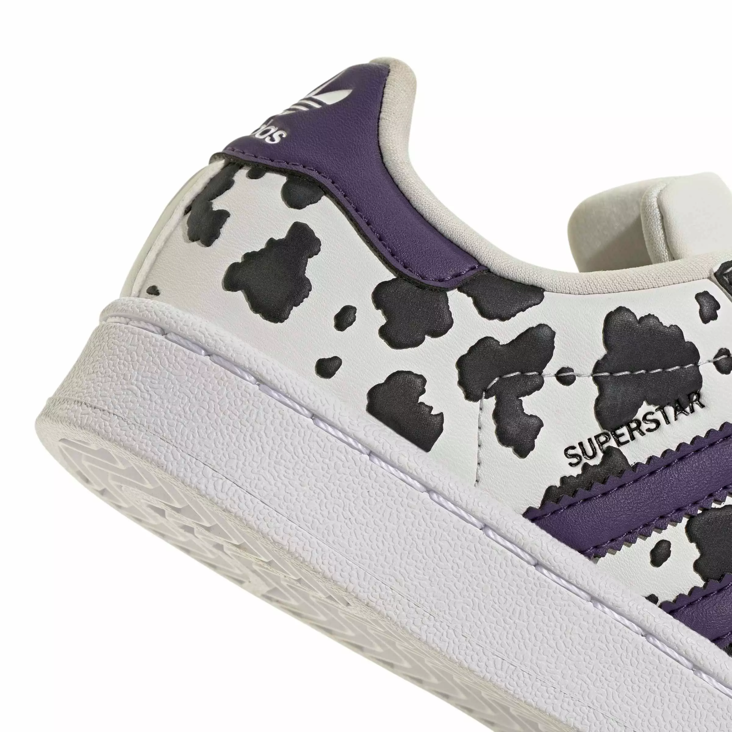 adidas Originals Superstar II "Crystal White/Violet/Ftwr White" Preschool Girls' Shoe - WHITE/VIOLET/WHITE
