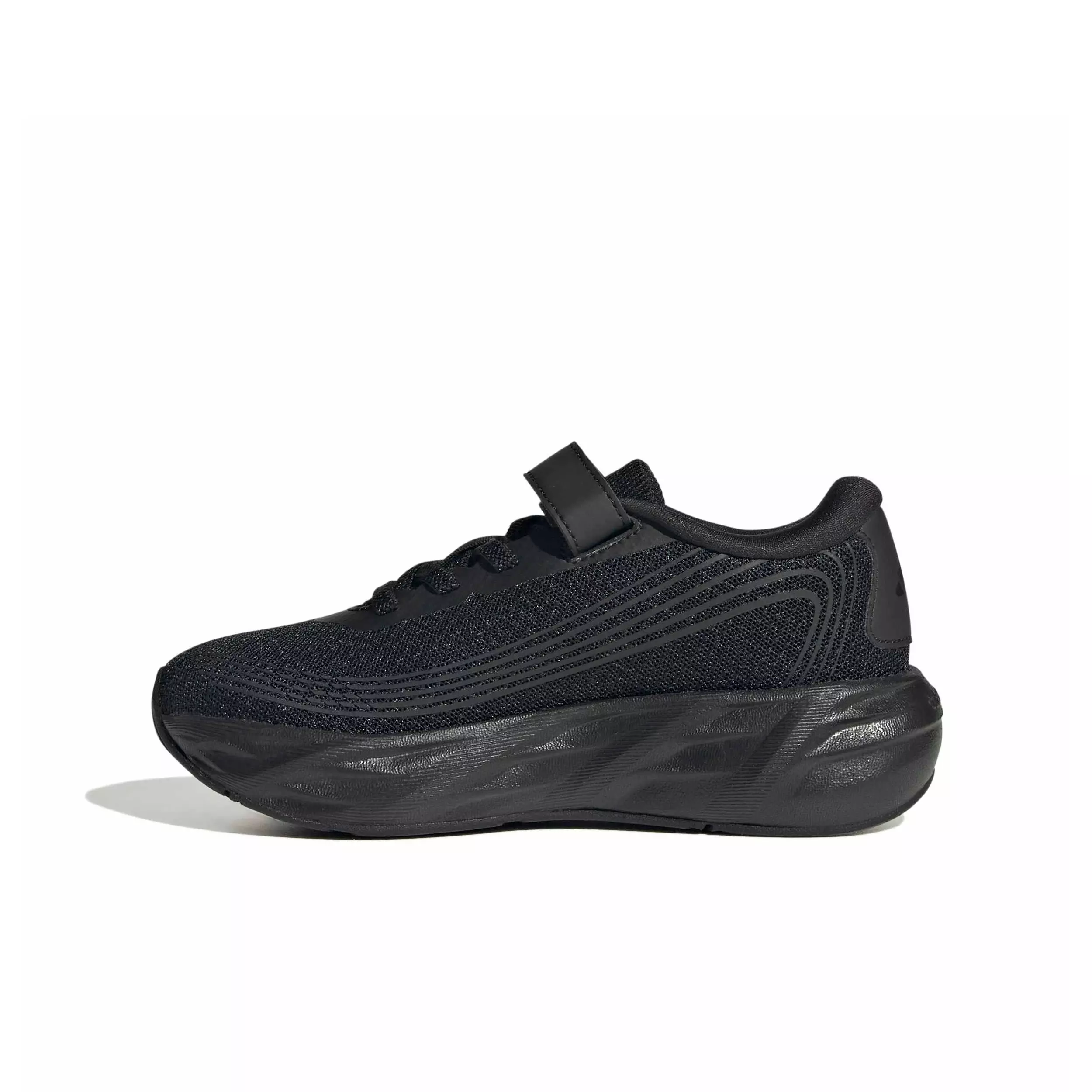 adidas Galaxy 8 EL C "Core Black/Core Black/Core Black" Preschool Boys' Running Shoe - BLACK/BLACK/BLACK