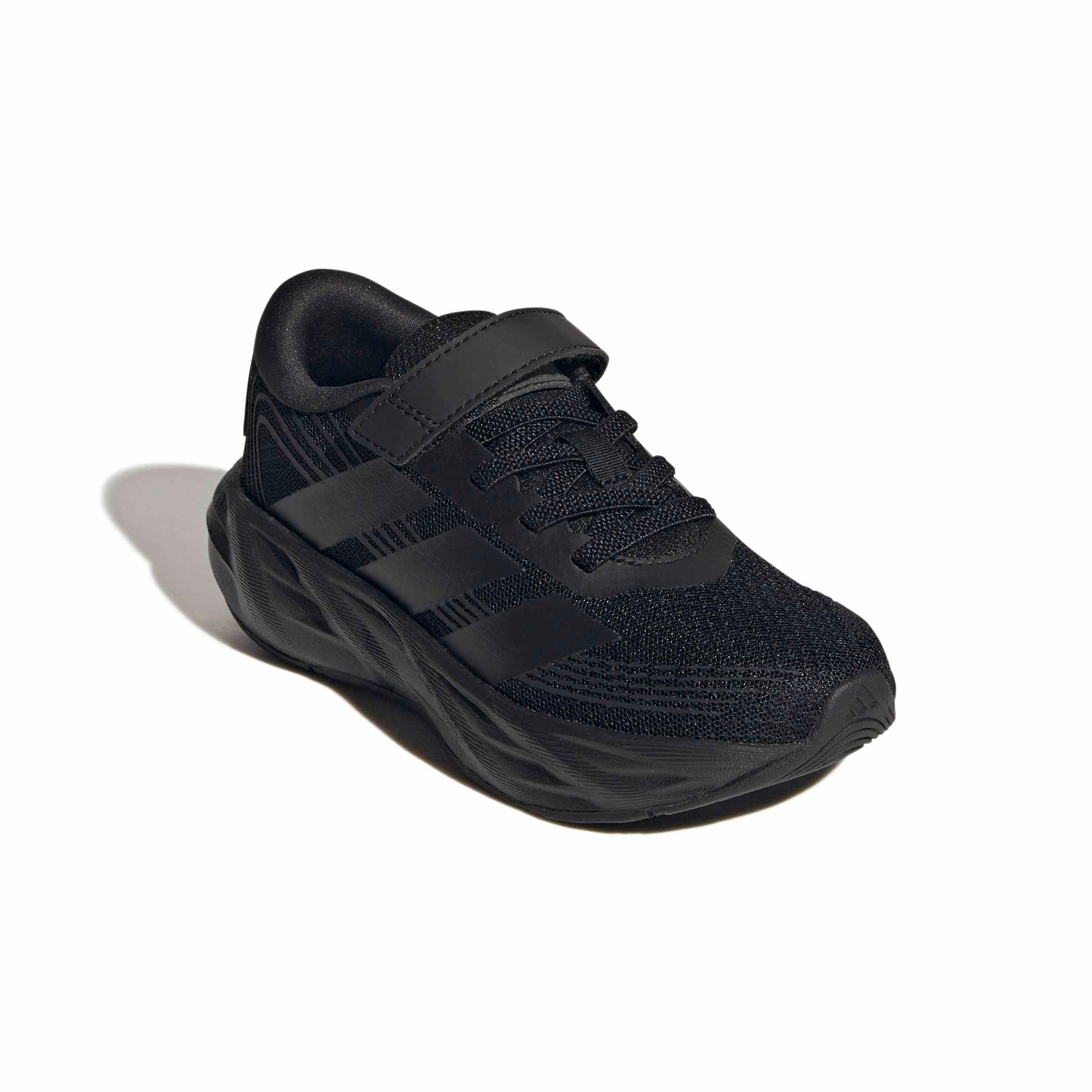 adidas Galaxy 8 EL C "Core Black/Core Black/Core Black" Preschool Boys' Running Shoe - BLACK/BLACK/BLACK
