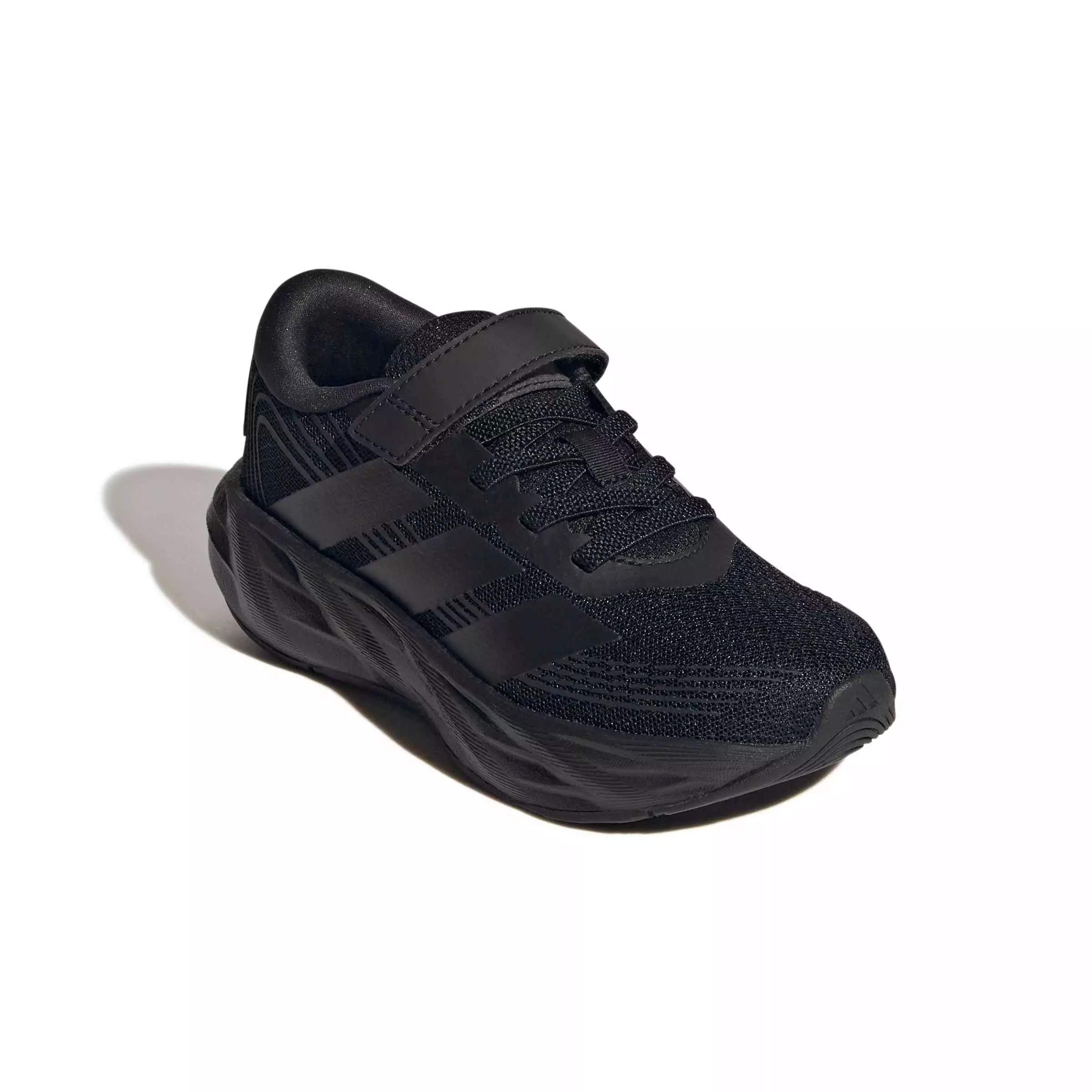 adidas Galaxy 8 EL C "Core Black/Core Black/Core Black" Preschool Boys' Running Shoe - BLACK/BLACK/BLACK