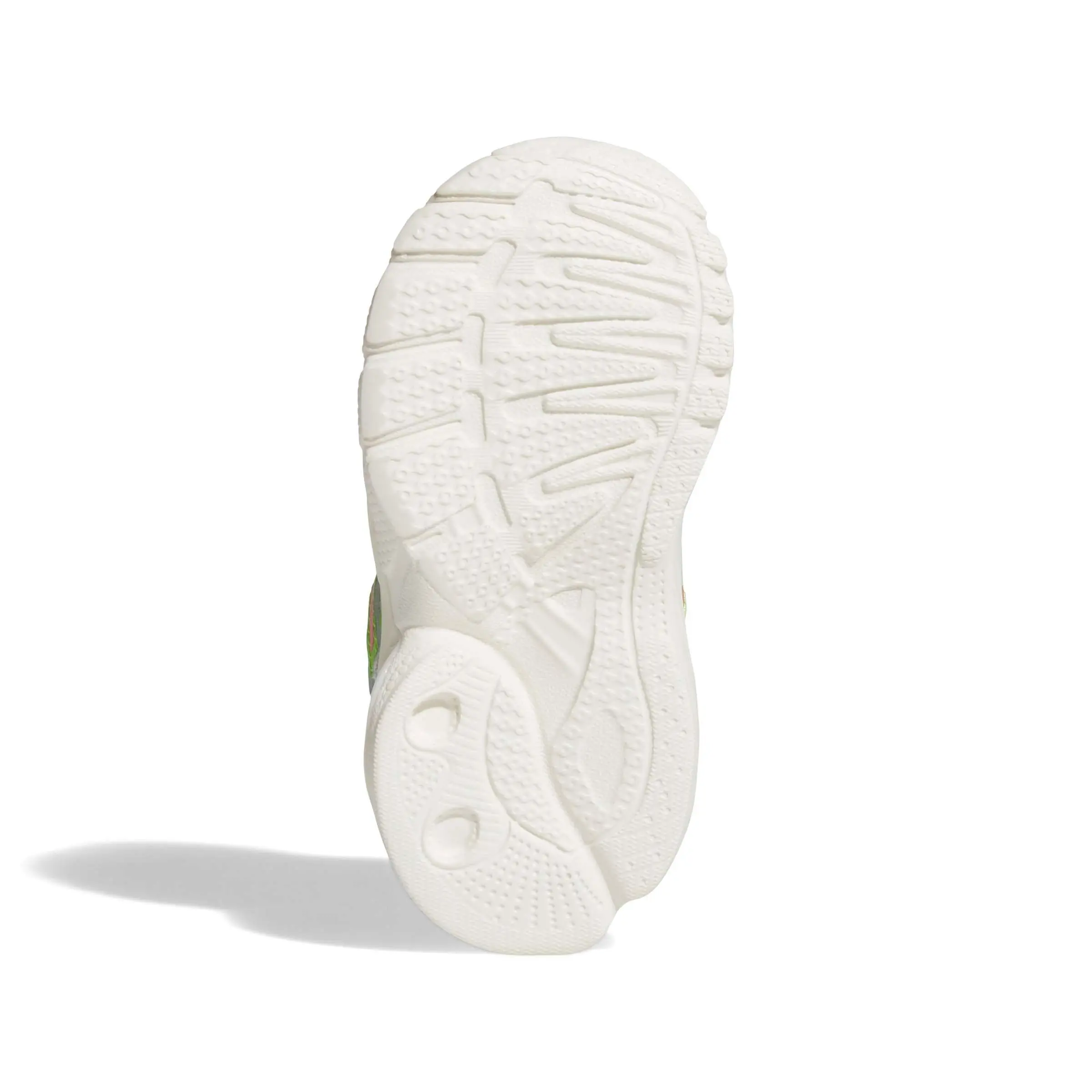 adidas Originals Pixar Toy Story Adistar Control 5 EL "White/Solar Slime/Silver" Infant Boys' Shoe - WHITE/SLIME/SILVER