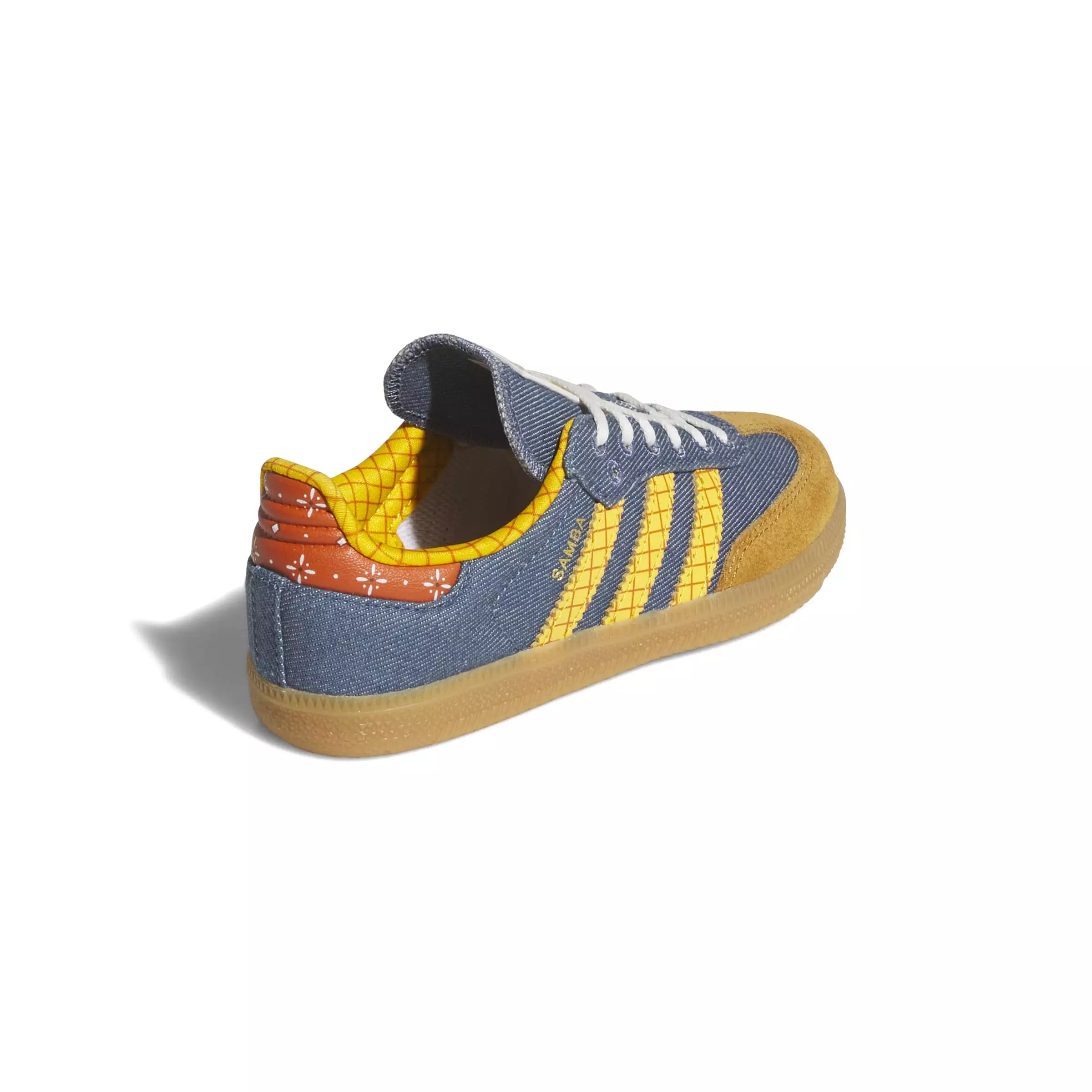 adidas Originals Pixar Toy Story Samba OG "Crew Blue/Crew Yellow/Off White" Preschool Boys' Shoe - BLUE/YELLOW/OFF WHITE