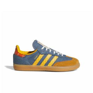 adidas Originals Pixar Toy Story Samba OG "Crew Blue/Crew Yellow/Off White" Preschool Boys' Shoe - BLUE/YELLOW/OFF WHITE