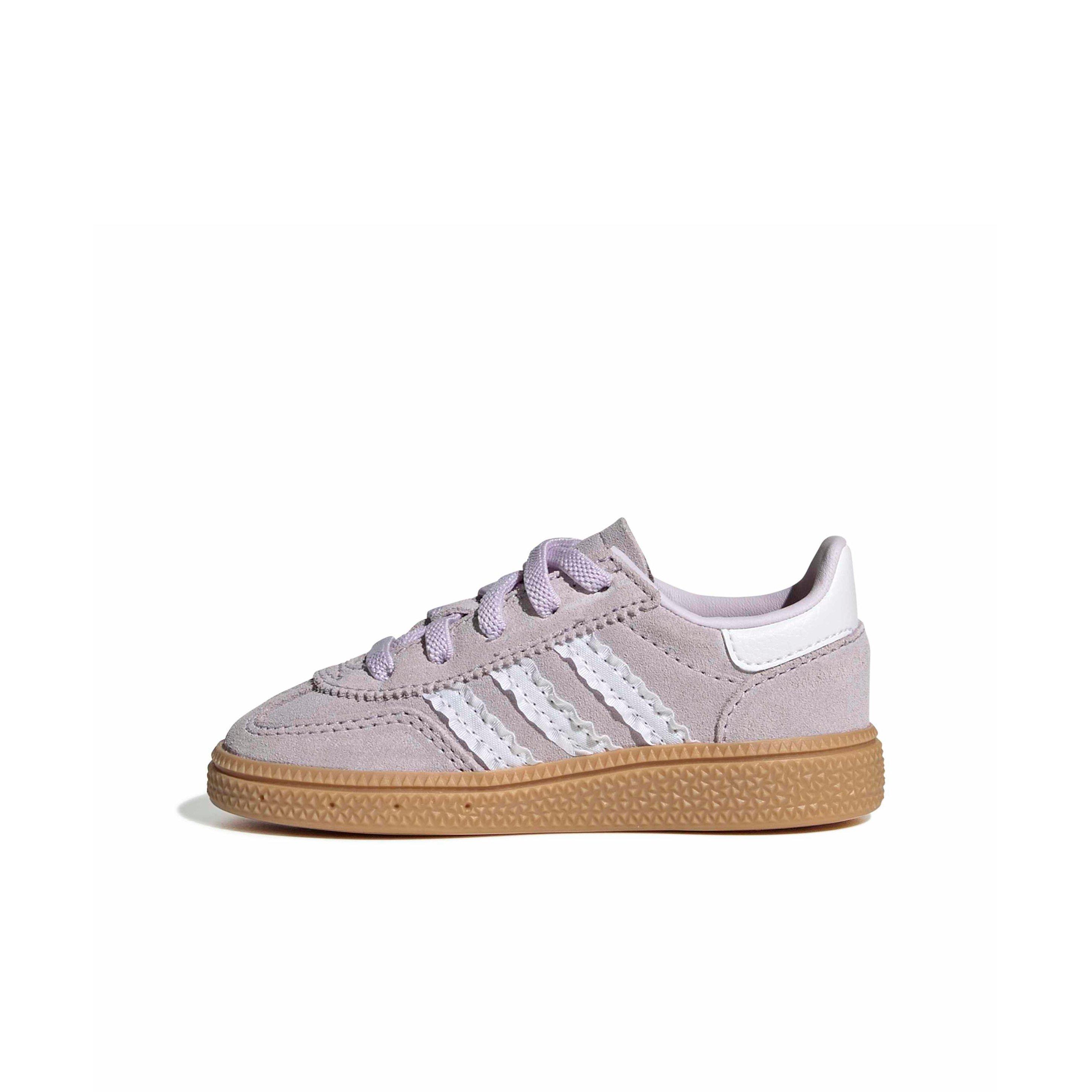 adidas Originals Handball Spezial CCEL "Ice Lavender/Ftwr White/Gum 3" Infant Girls' Shoe - LAVENDER/WHITE/GUM