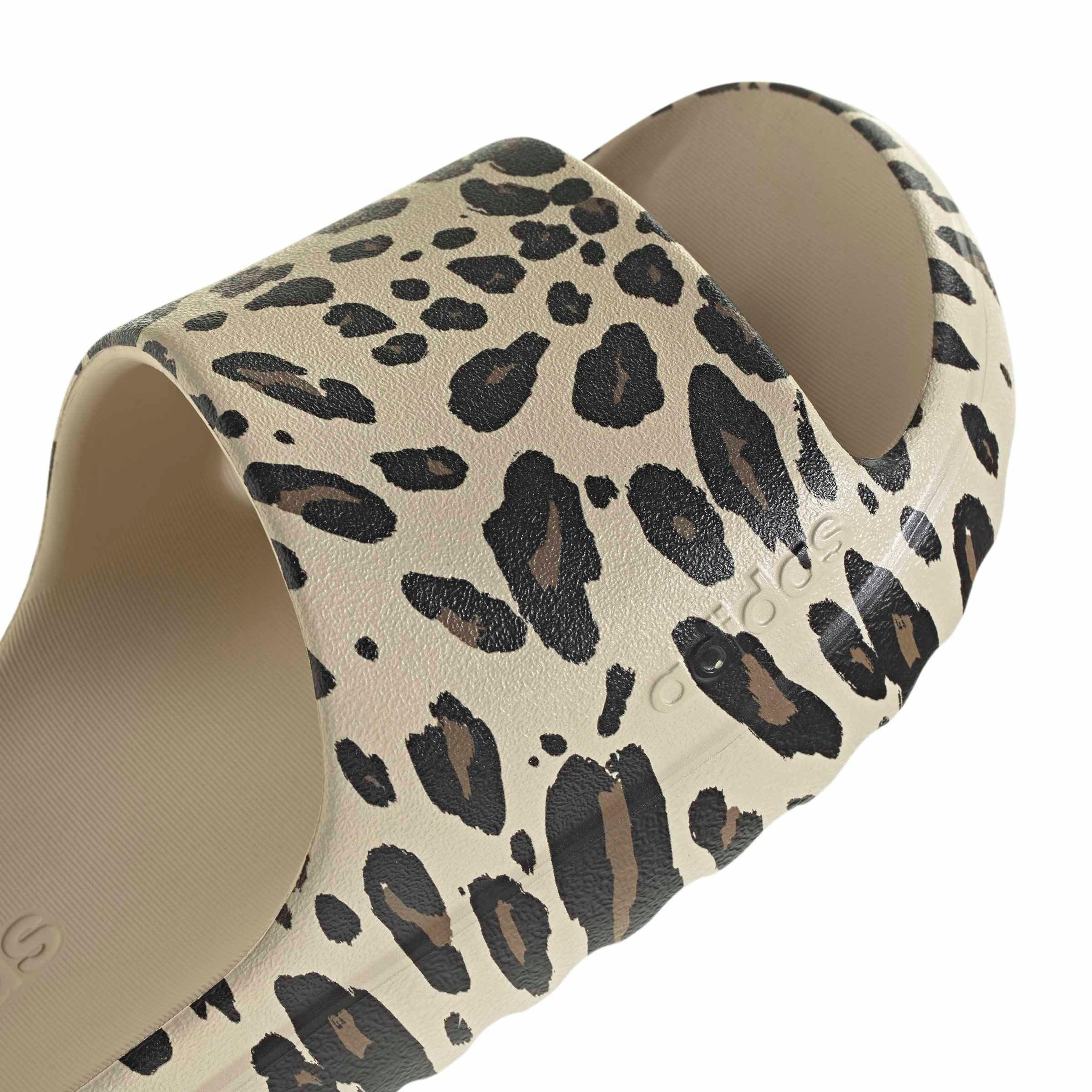 adidas Adilette Lumia "Crystal Linen/Core Black/Khaki Six" Grade School Boys' Slide - LINEN/BLACK/KHAKI