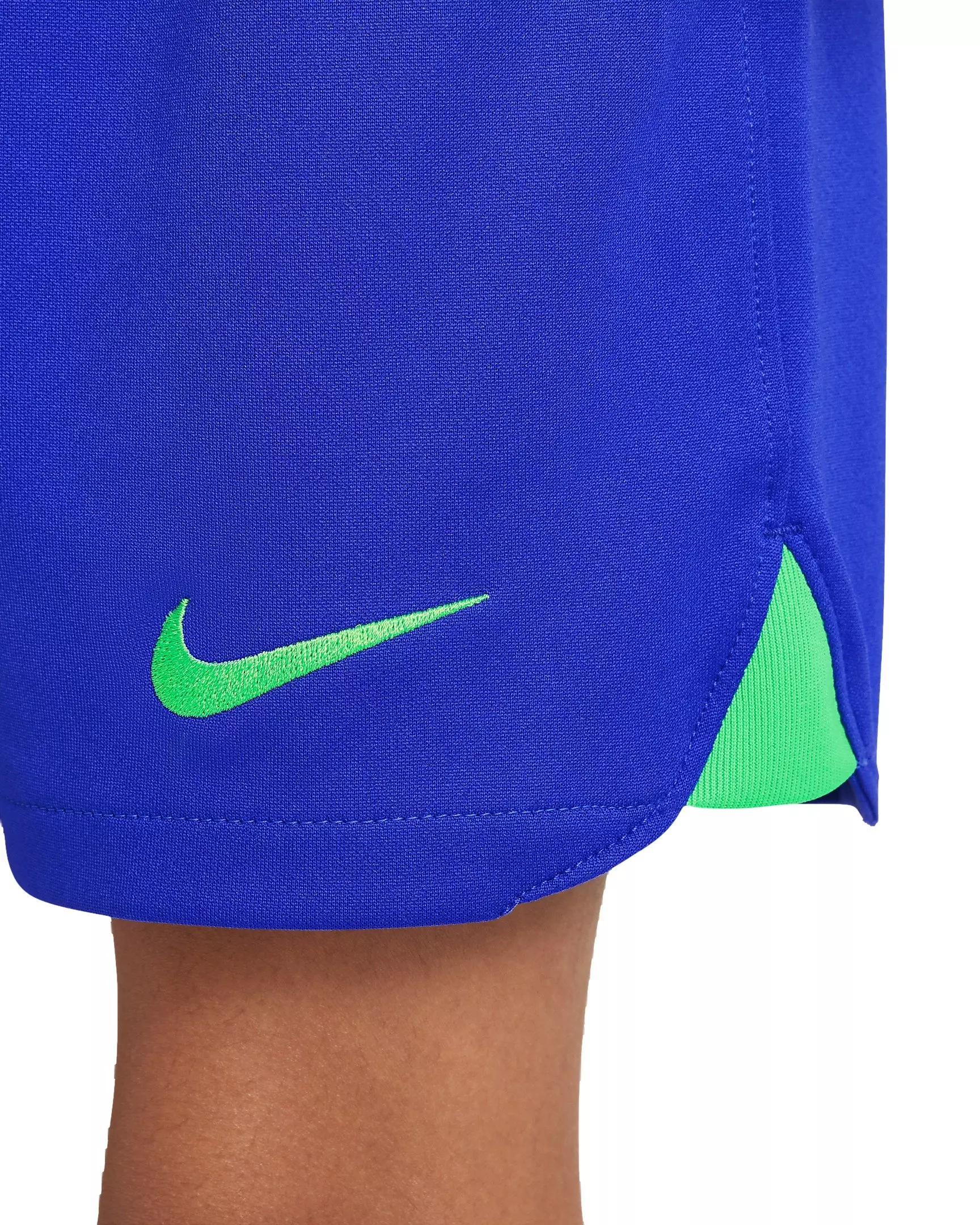 Nike Big Kids' Dri-FIT Brazil 2022/23 Home Soccer Kit - YELLOW