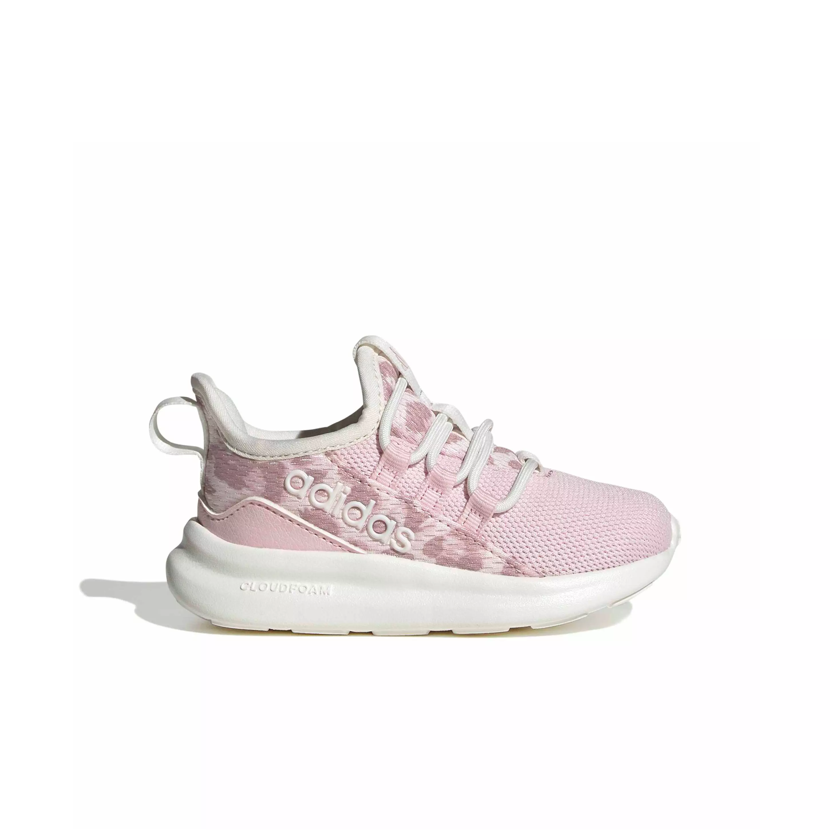 adidas Lite Racer Adapt 8.0 "Core White/Distilled Pink/Clear Pink" Infant Girls' Shoe - WHITE/PINK/PINK